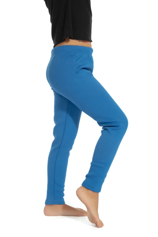 Royal Blue Kid's - Cozy Lined Leggings sold by Just Cozy