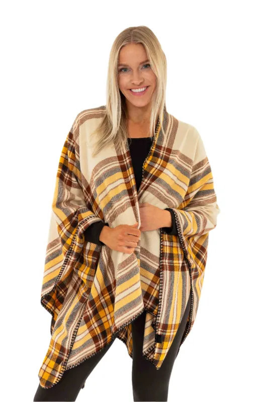 Aitana- Poncho Scarf sold by Just Cozy