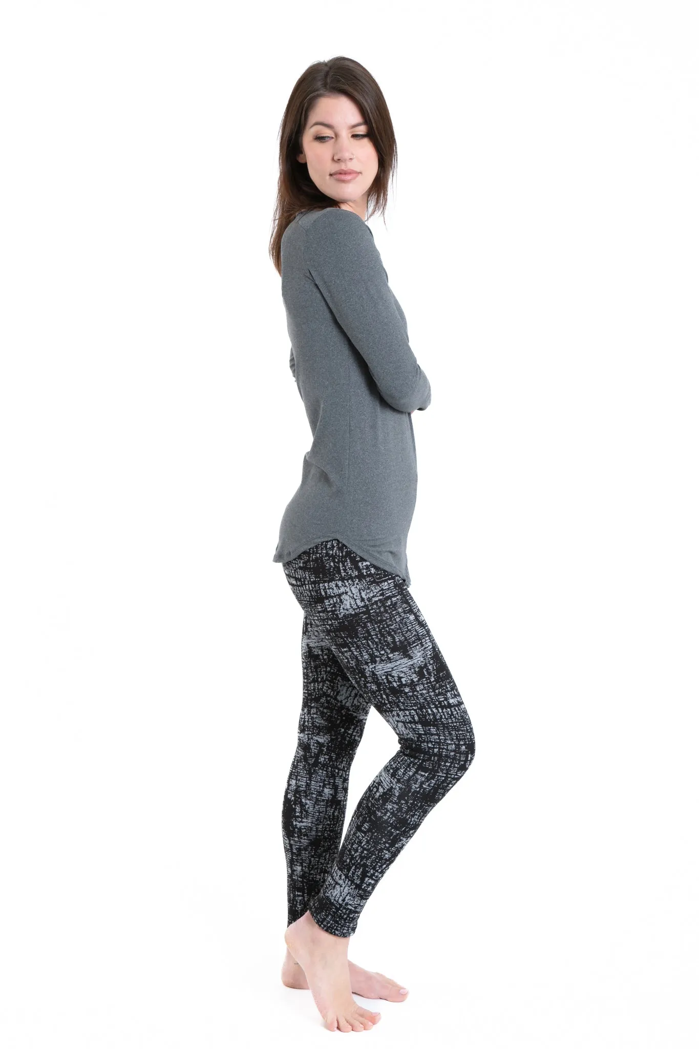 B&G Abstract - Cozy Lined Leggings sold by Just Cozy product image thumbnail 2