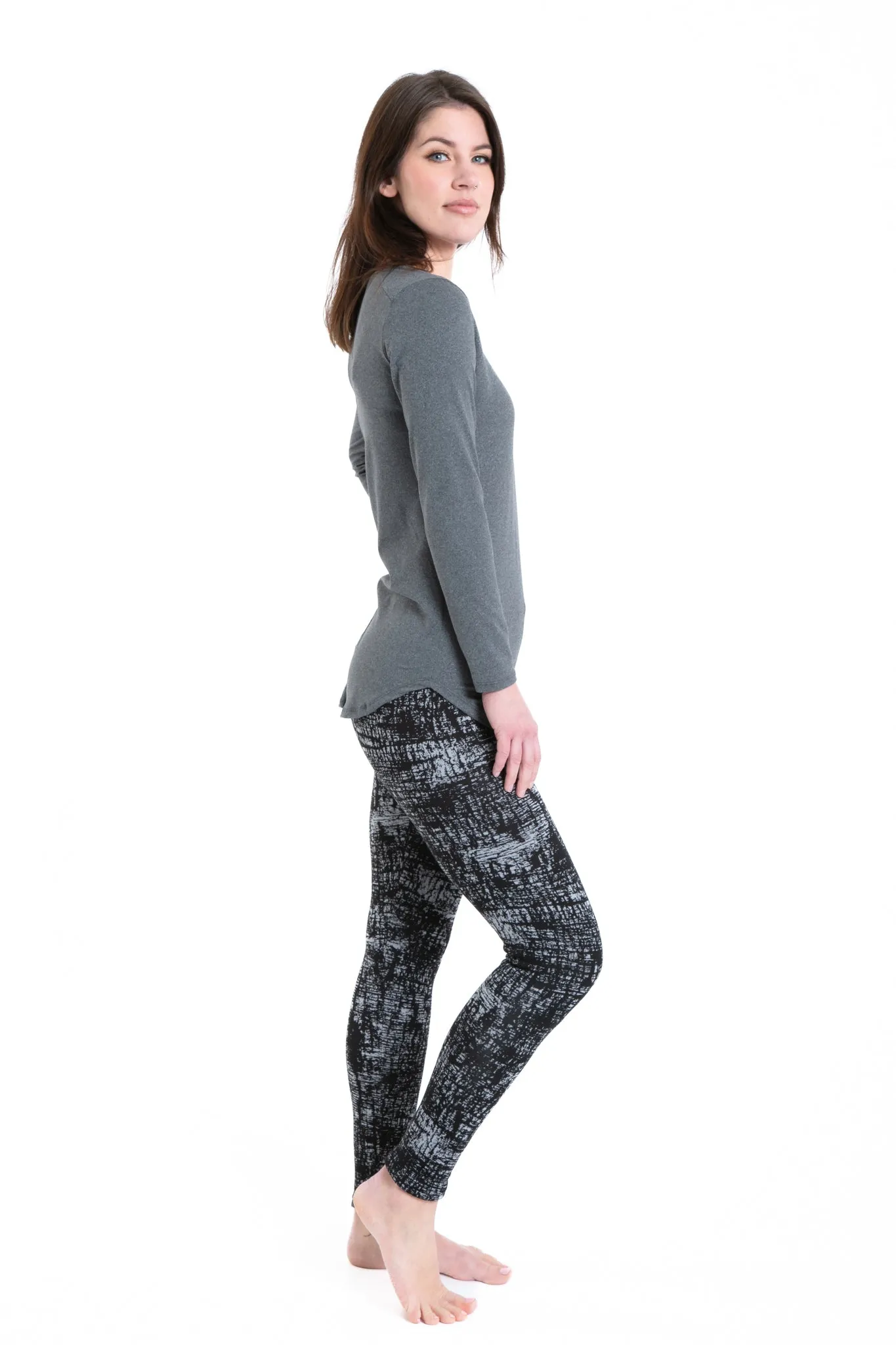 B&G Abstract - Cozy Lined Leggings sold by Just Cozy product image thumbnail 4