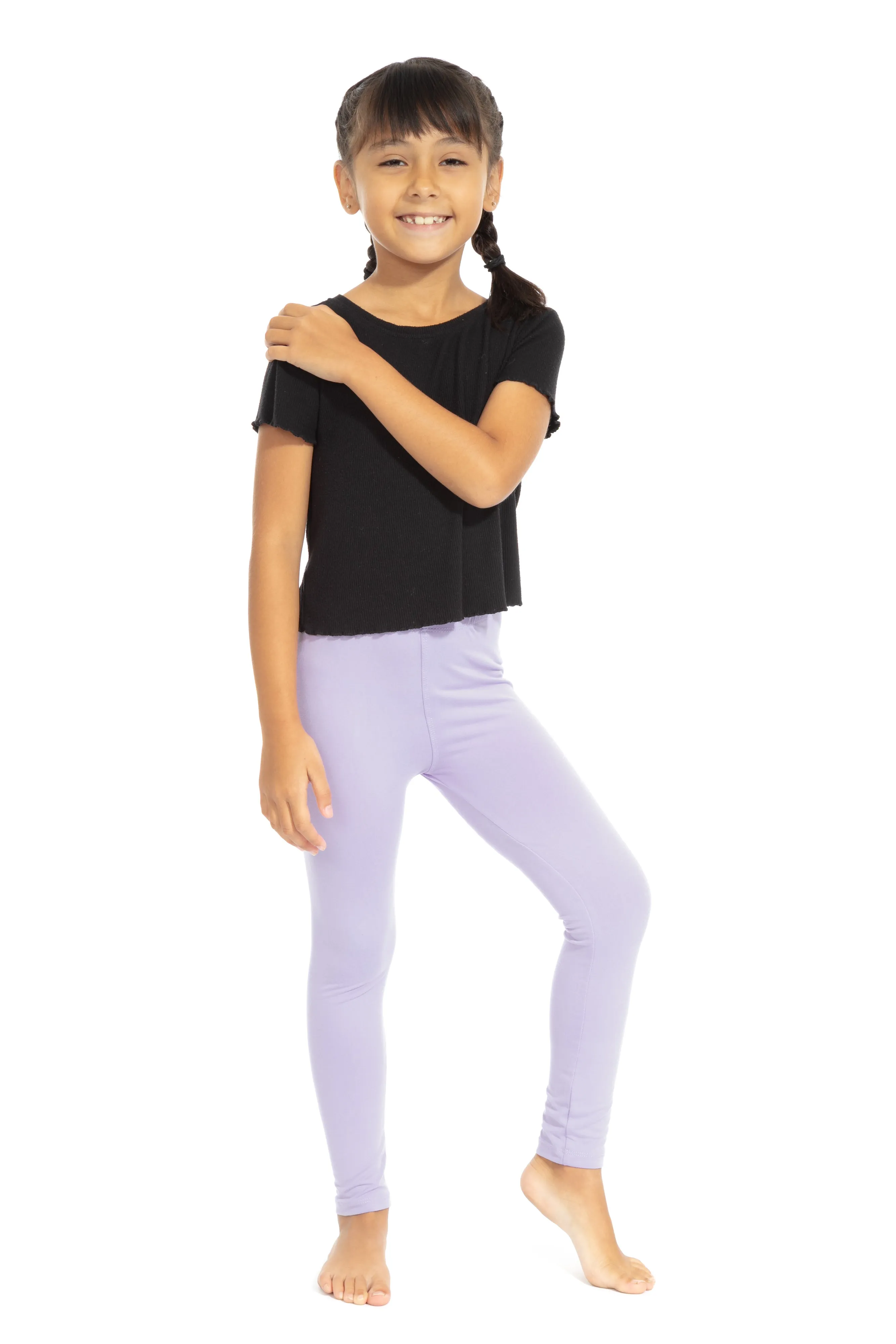 Lavender Kid's - All Season Leggings sold by Just Cozy product image thumbnail 3