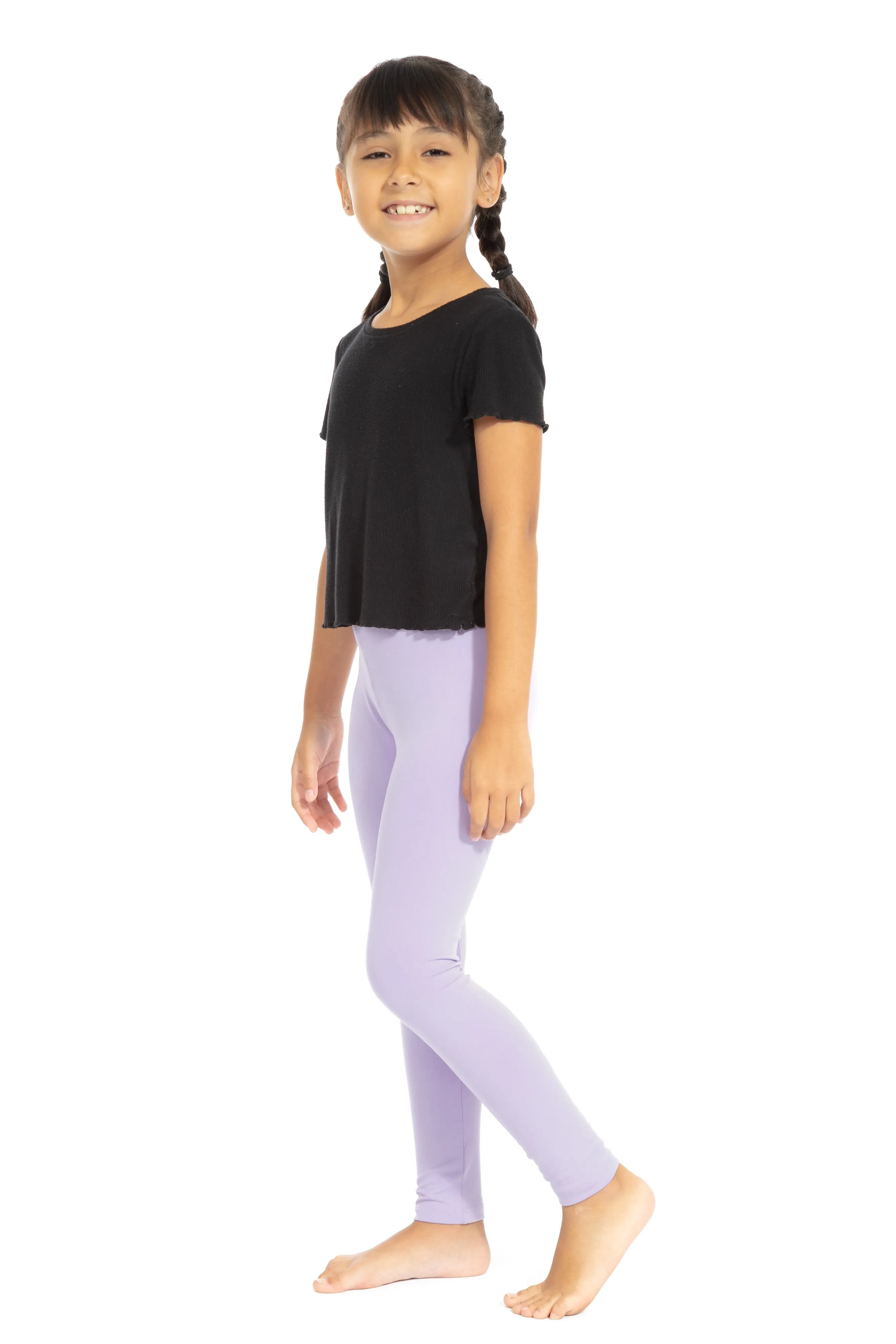 Lavender Kid's - All Season Leggings sold by Just Cozy product image thumbnail 5