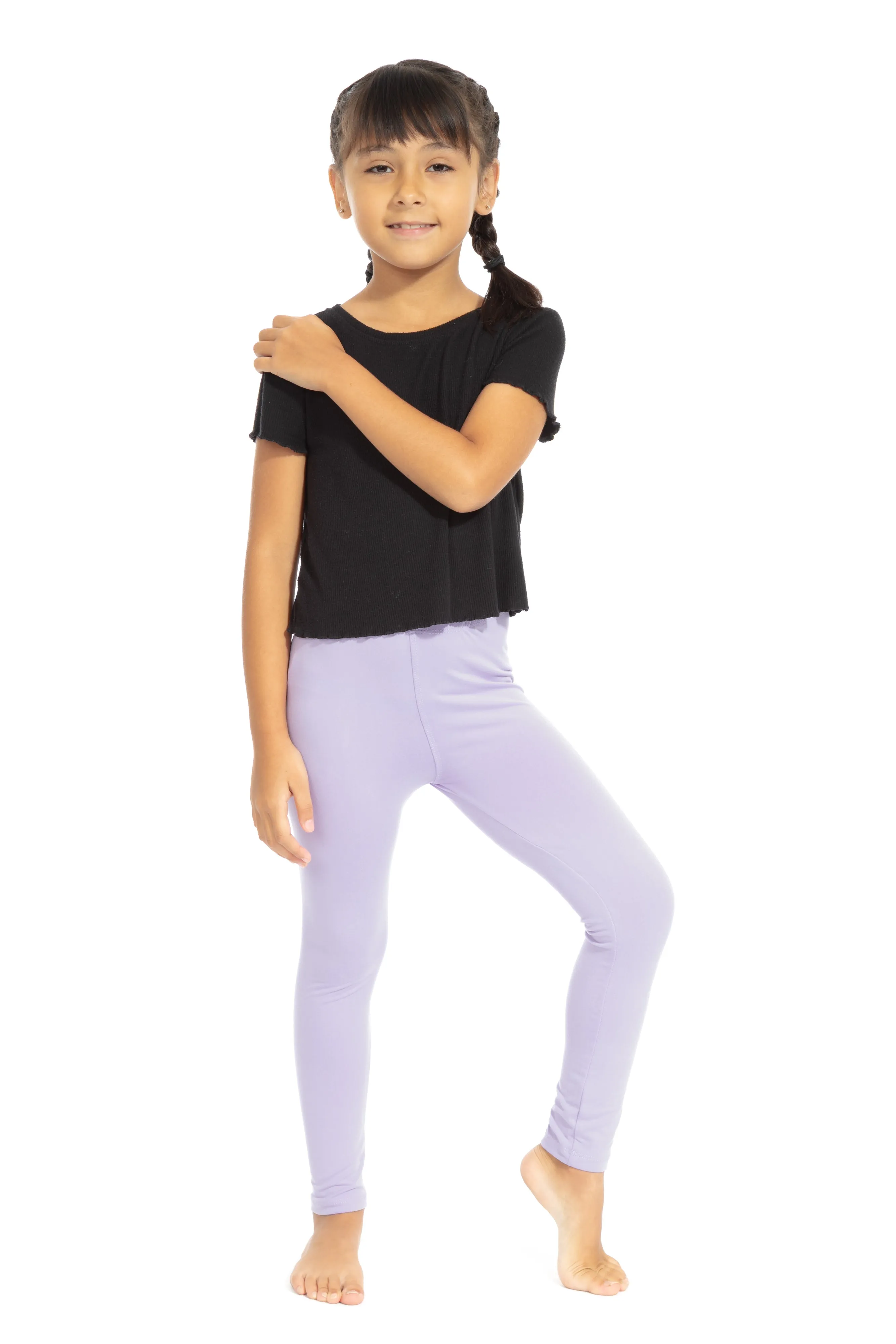 Lavender Kid's - All Season Leggings sold by Just Cozy product image thumbnail 2