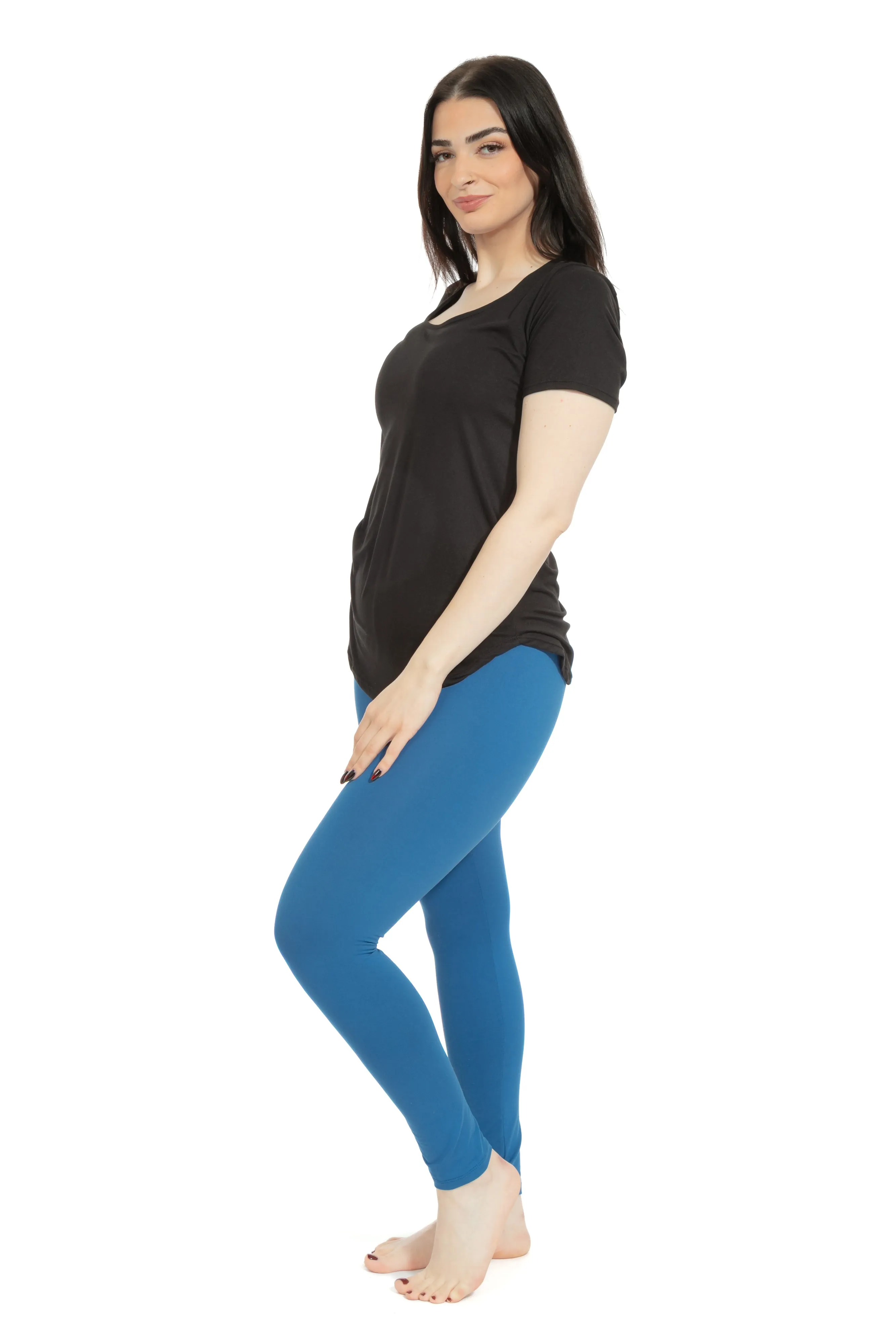Blue - All Season Leggings sold by Just Cozy product image thumbnail 5