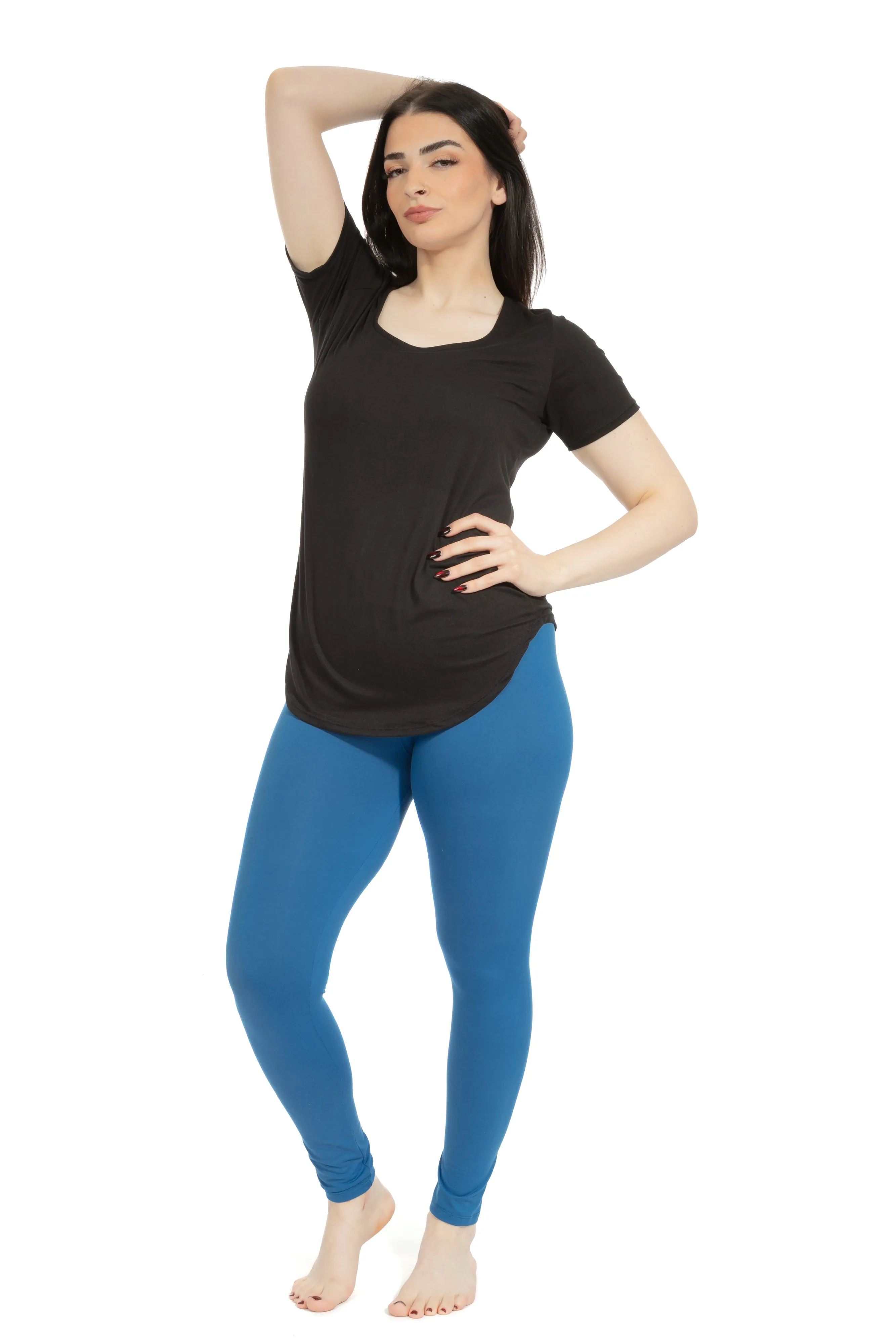 Blue - All Season Leggings sold by Just Cozy product image thumbnail 4