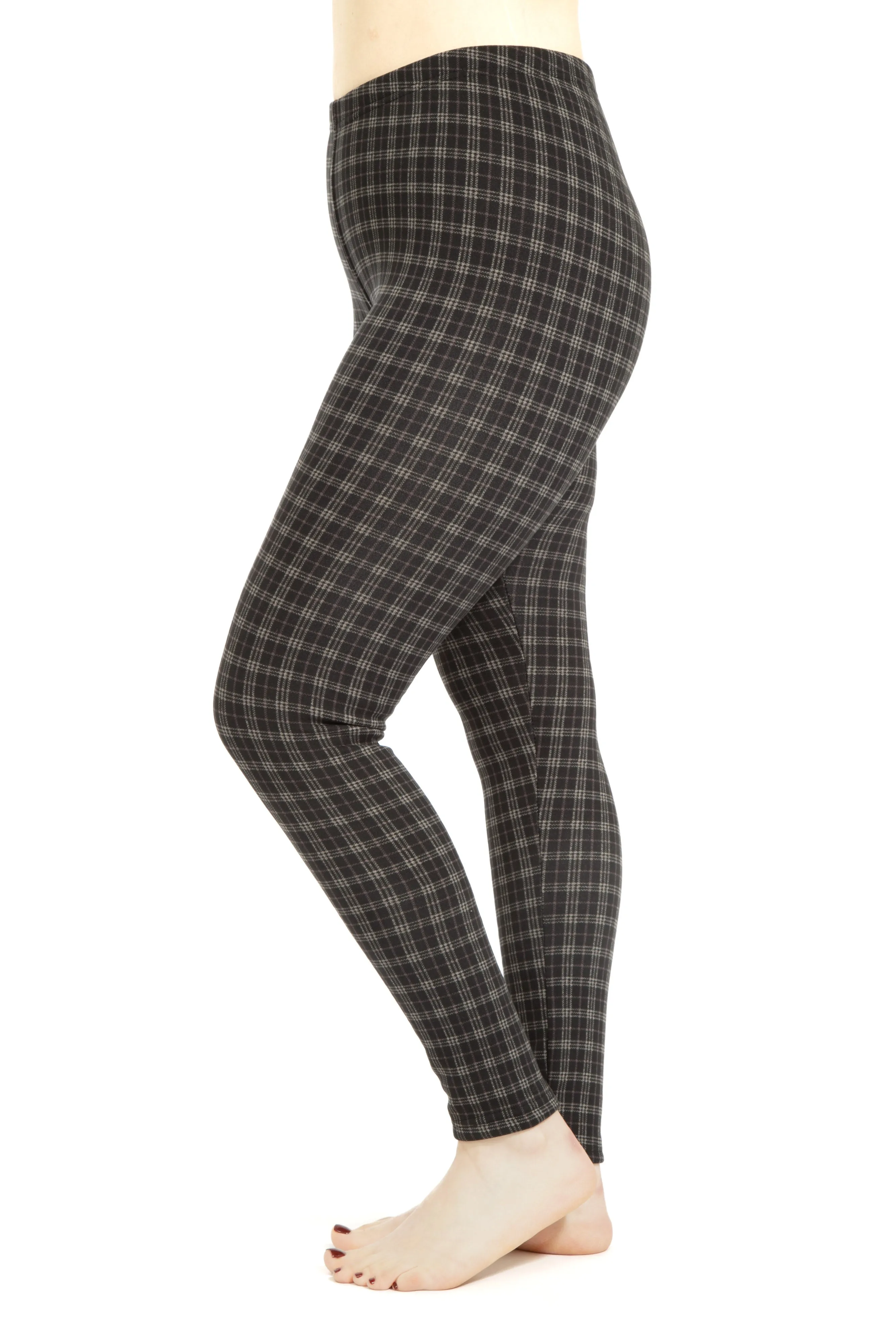 Tartan Plaid - Cozy Lined Leggings sold by Just Cozy