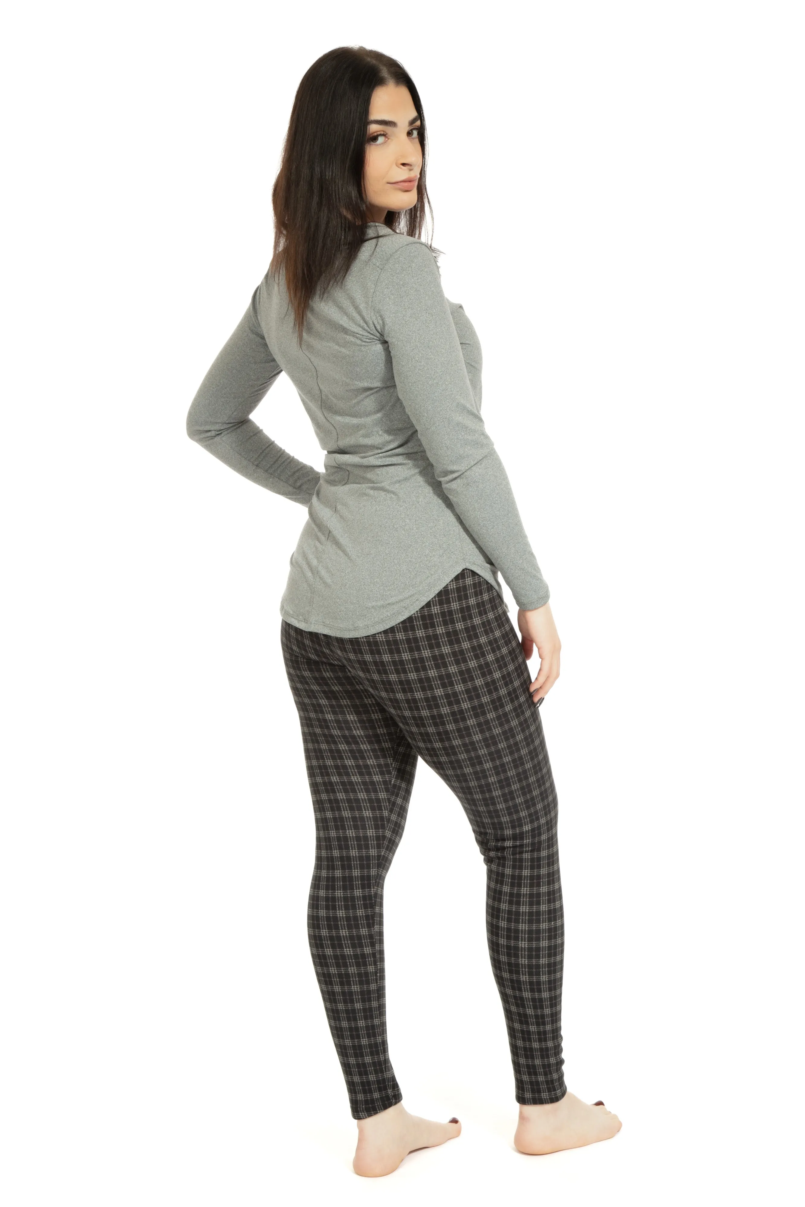 Tartan Plaid - Cozy Lined Leggings sold by Just Cozy product image thumbnail 5