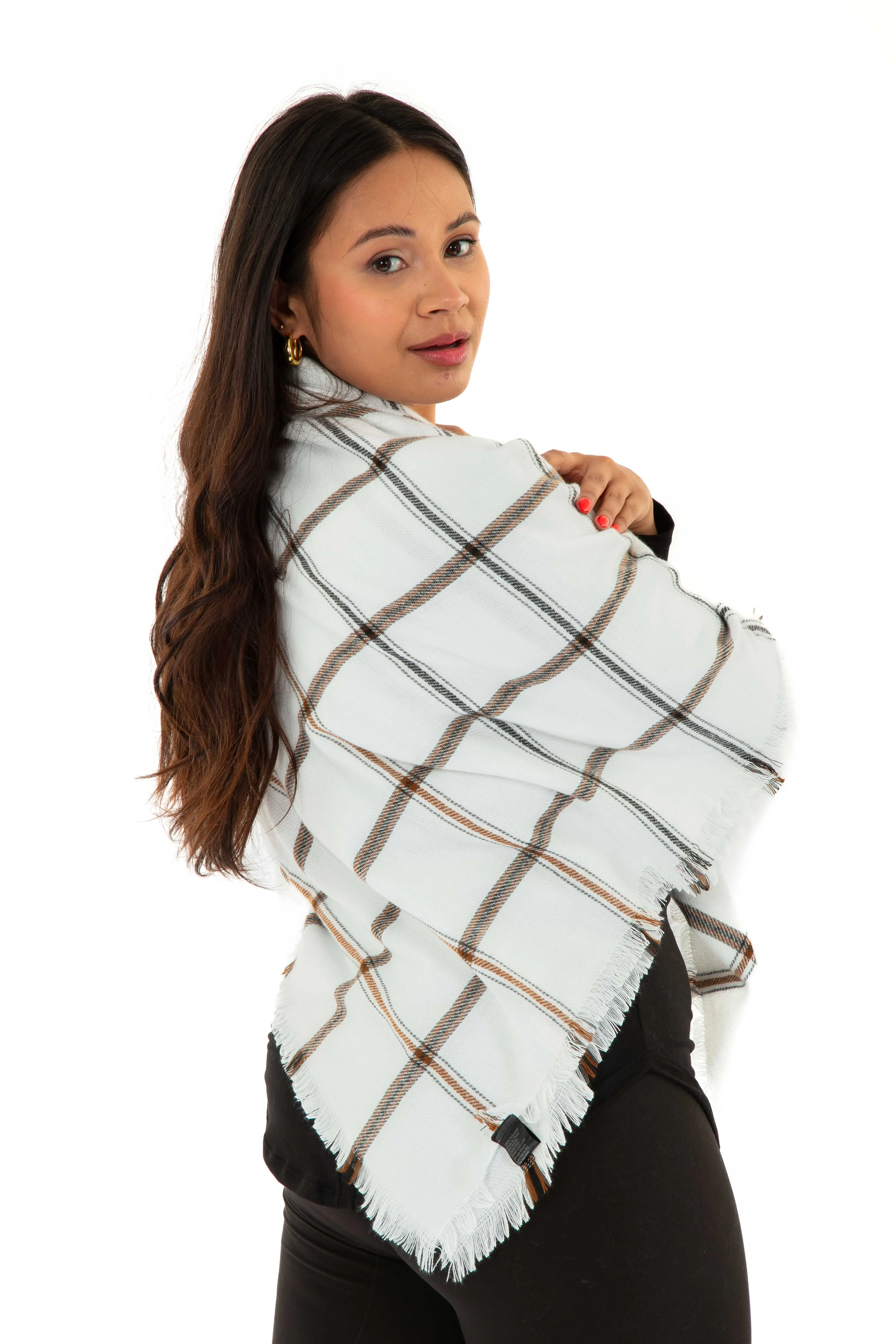 Betina - Blanket Scarf sold by Just Cozy product image thumbnail 5