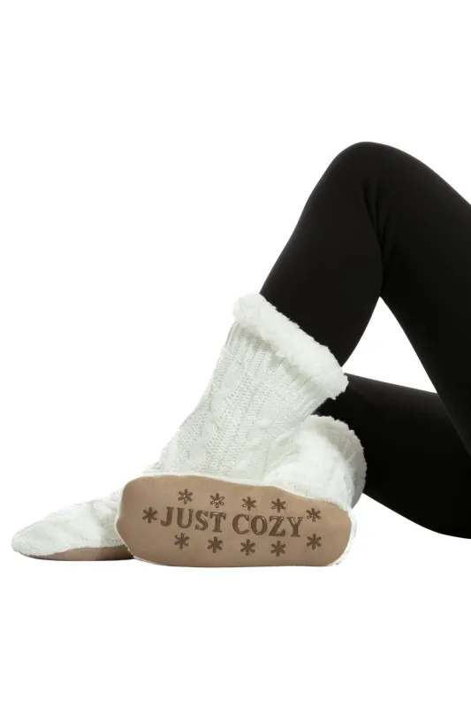 Cotton - Cozy Slipper Socks sold by Just Cozy
