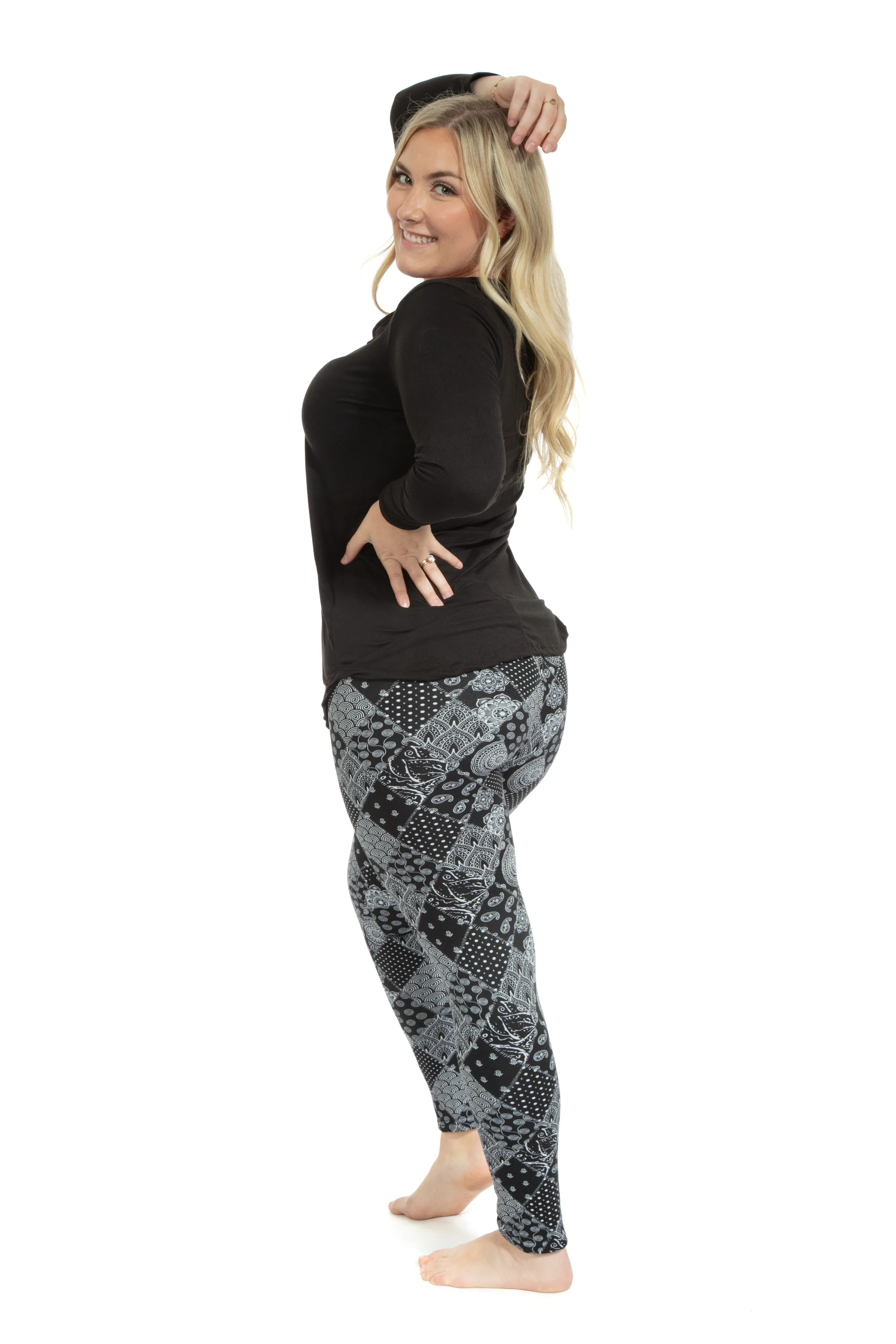 Prints - Cozy Lined Leggings sold by Just Cozy product image thumbnail 5
