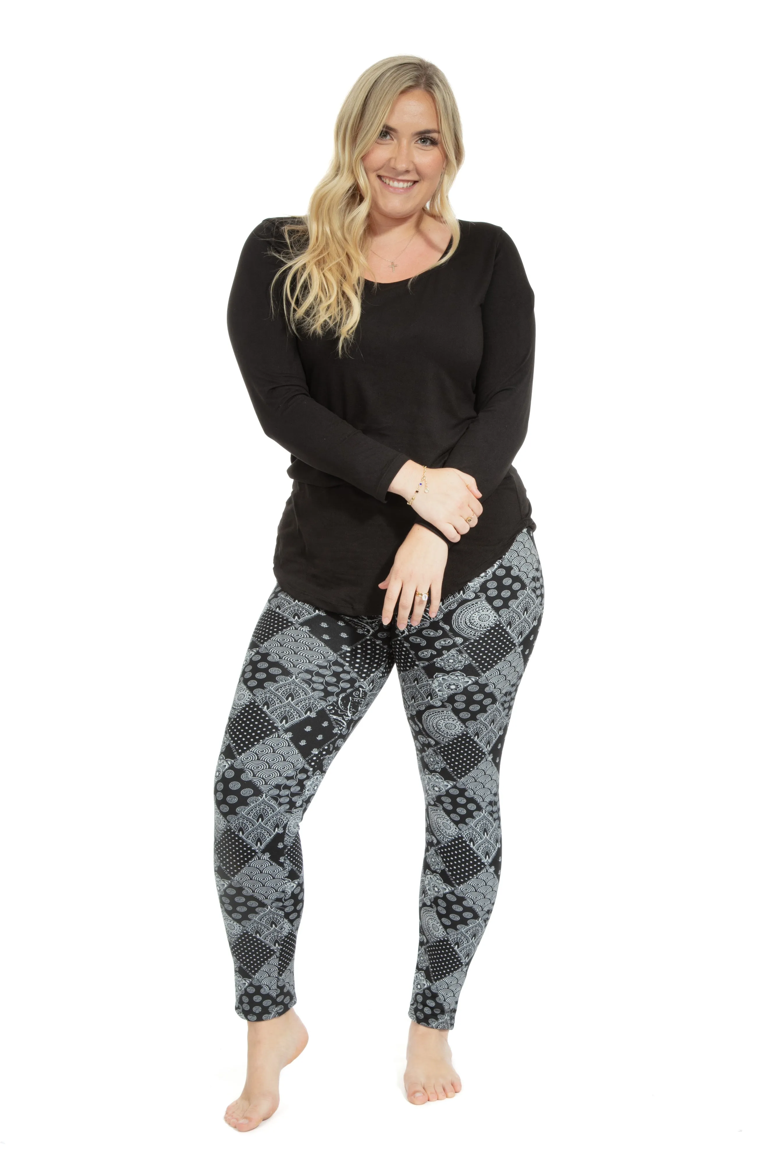 Prints - Cozy Lined Leggings sold by Just Cozy product image thumbnail 4