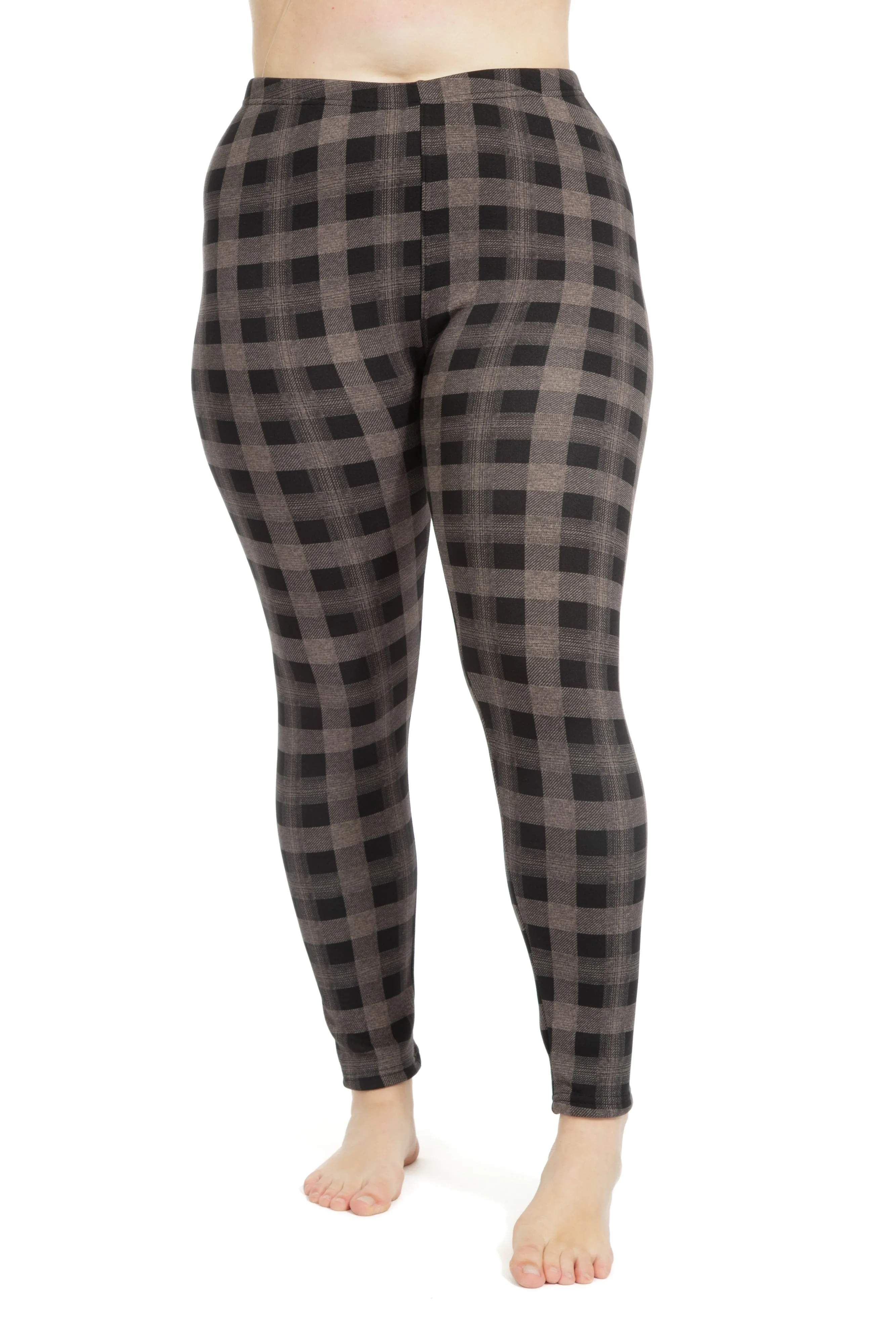 Irish Squares - Cozy Lined Leggings sold by Just Cozy