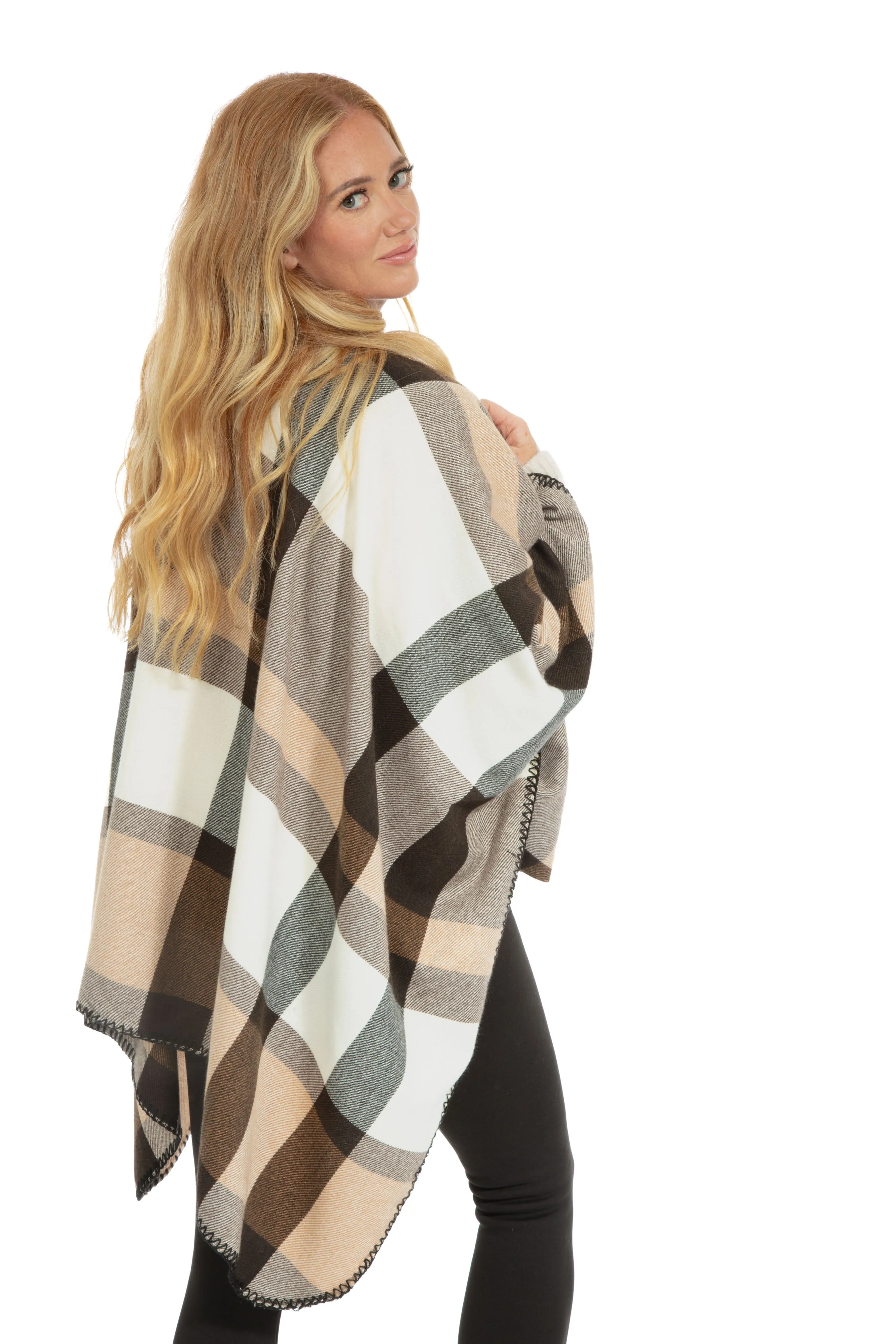 Paloma - Poncho Scarf sold by Just Cozy product image thumbnail 4
