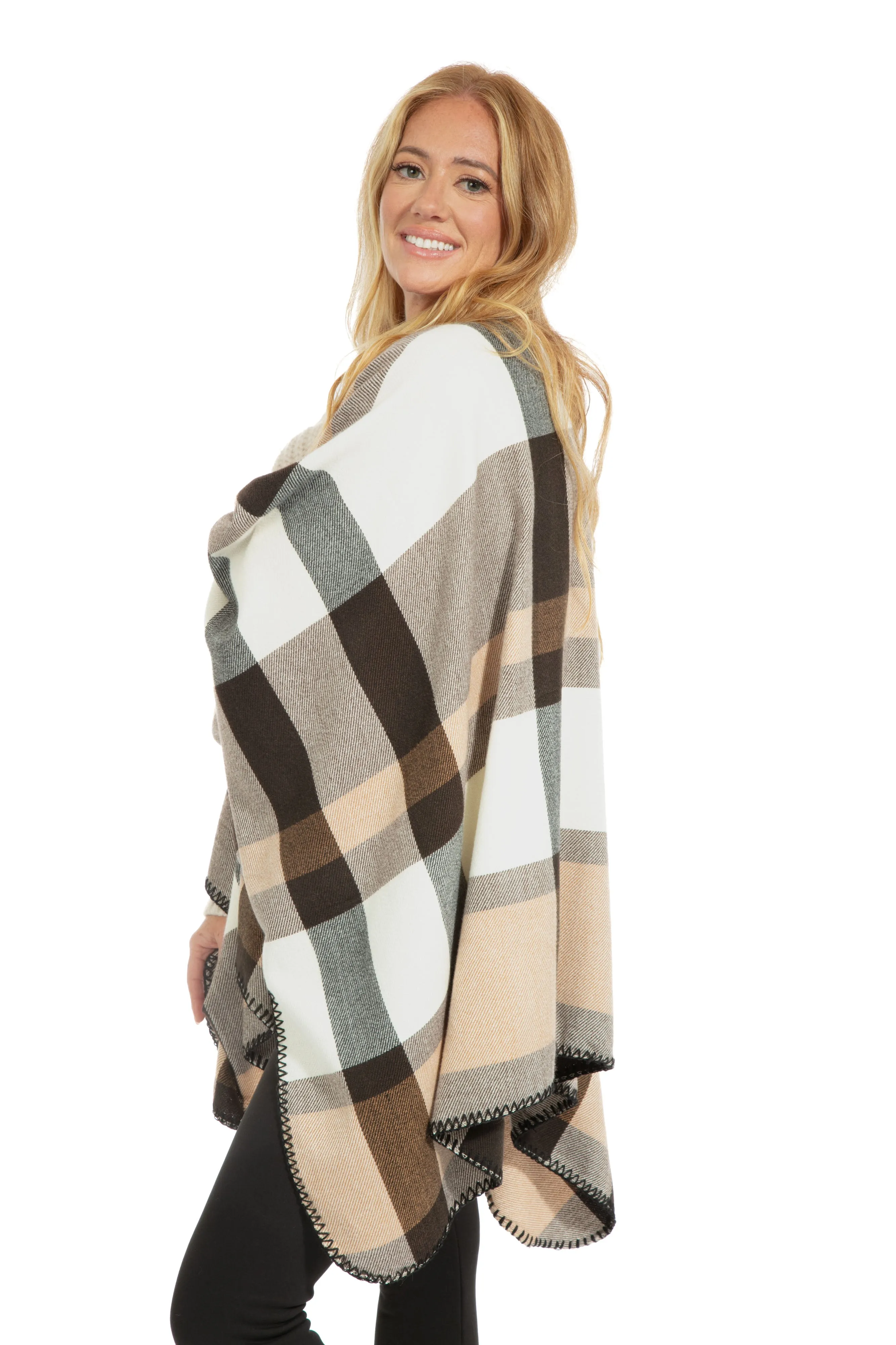 Paloma - Poncho Scarf sold by Just Cozy product image thumbnail 2