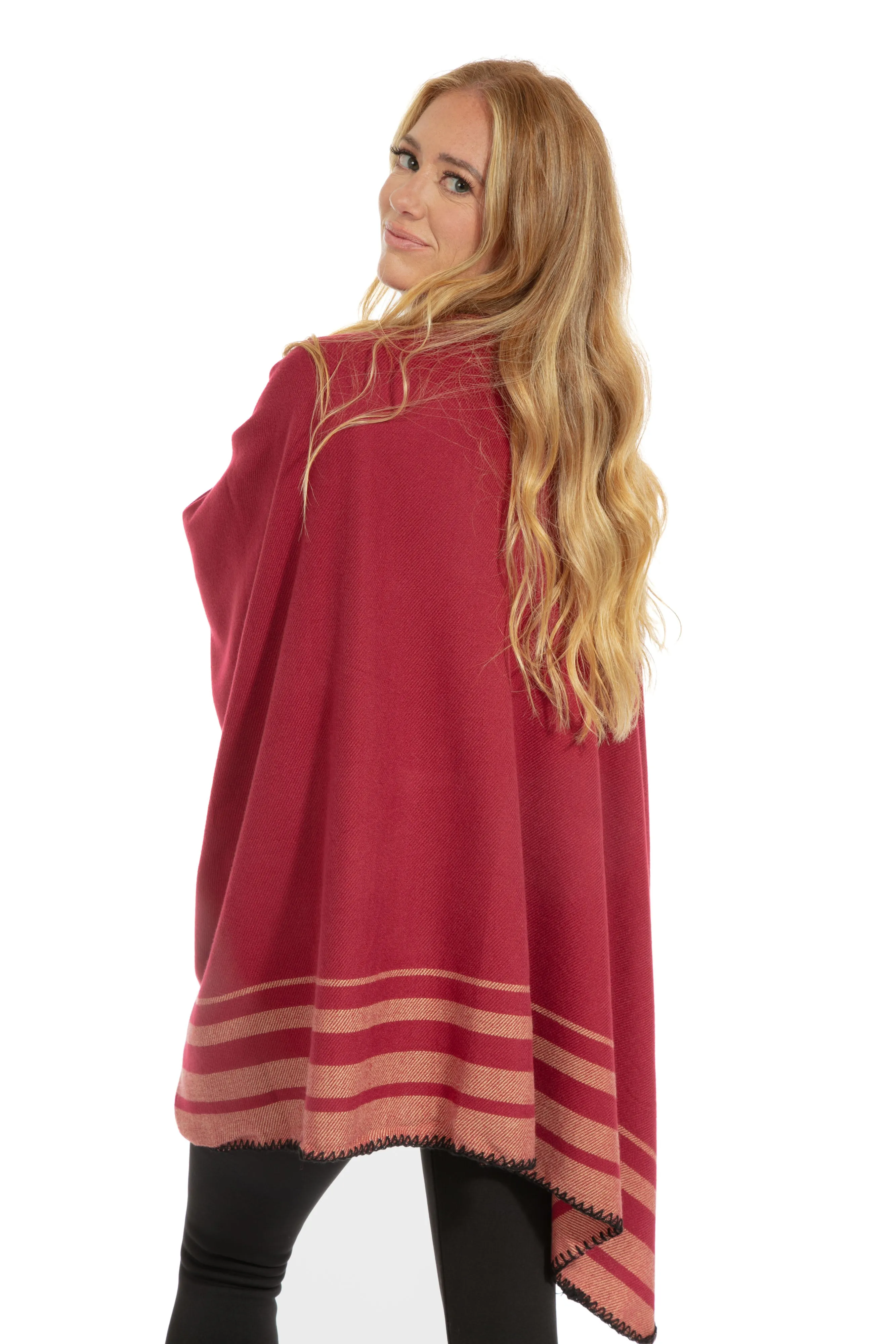 Paige - Poncho Scarf sold by Just Cozy product image thumbnail 4