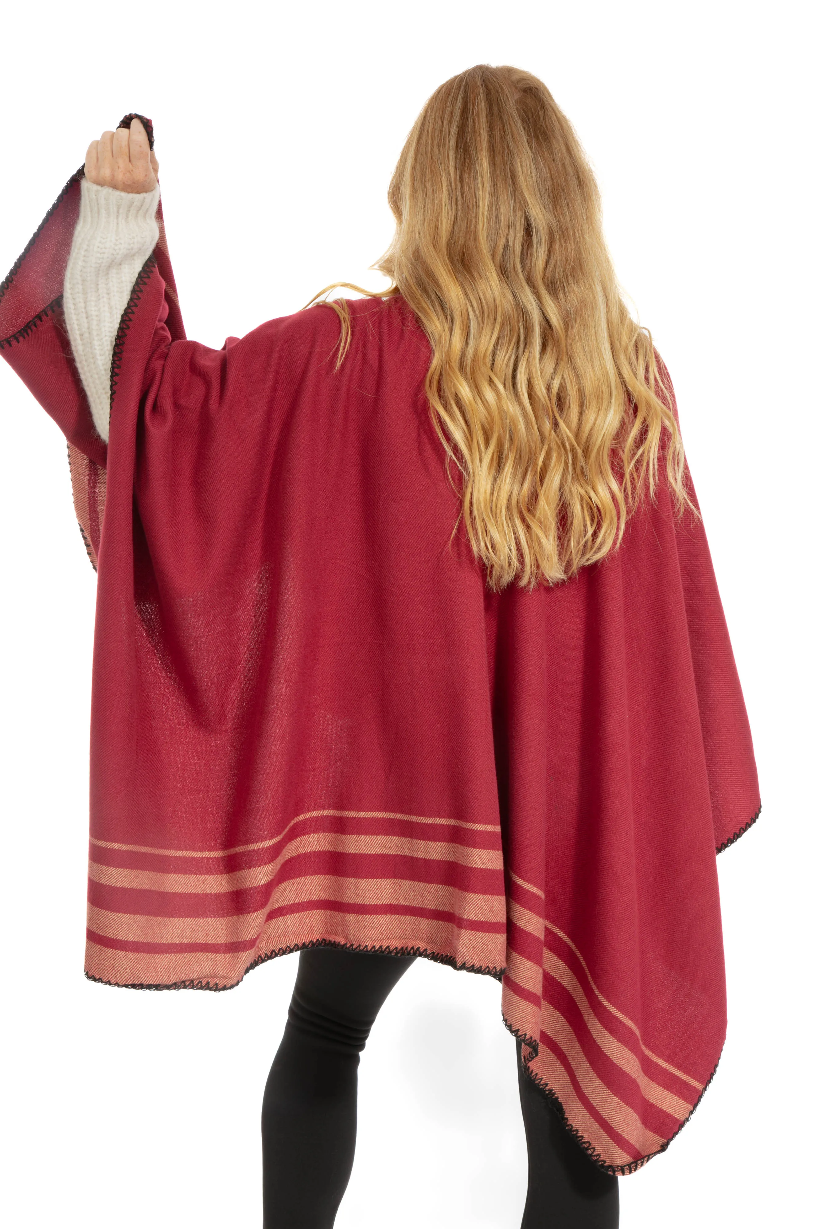 Paige - Poncho Scarf sold by Just Cozy product image thumbnail 5