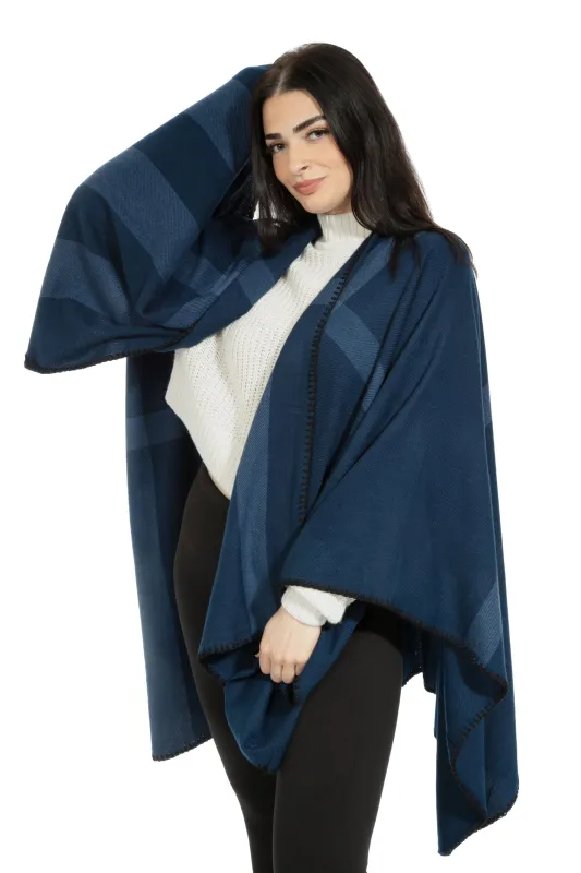 Naila - Poncho Scarf sold by Just Cozy