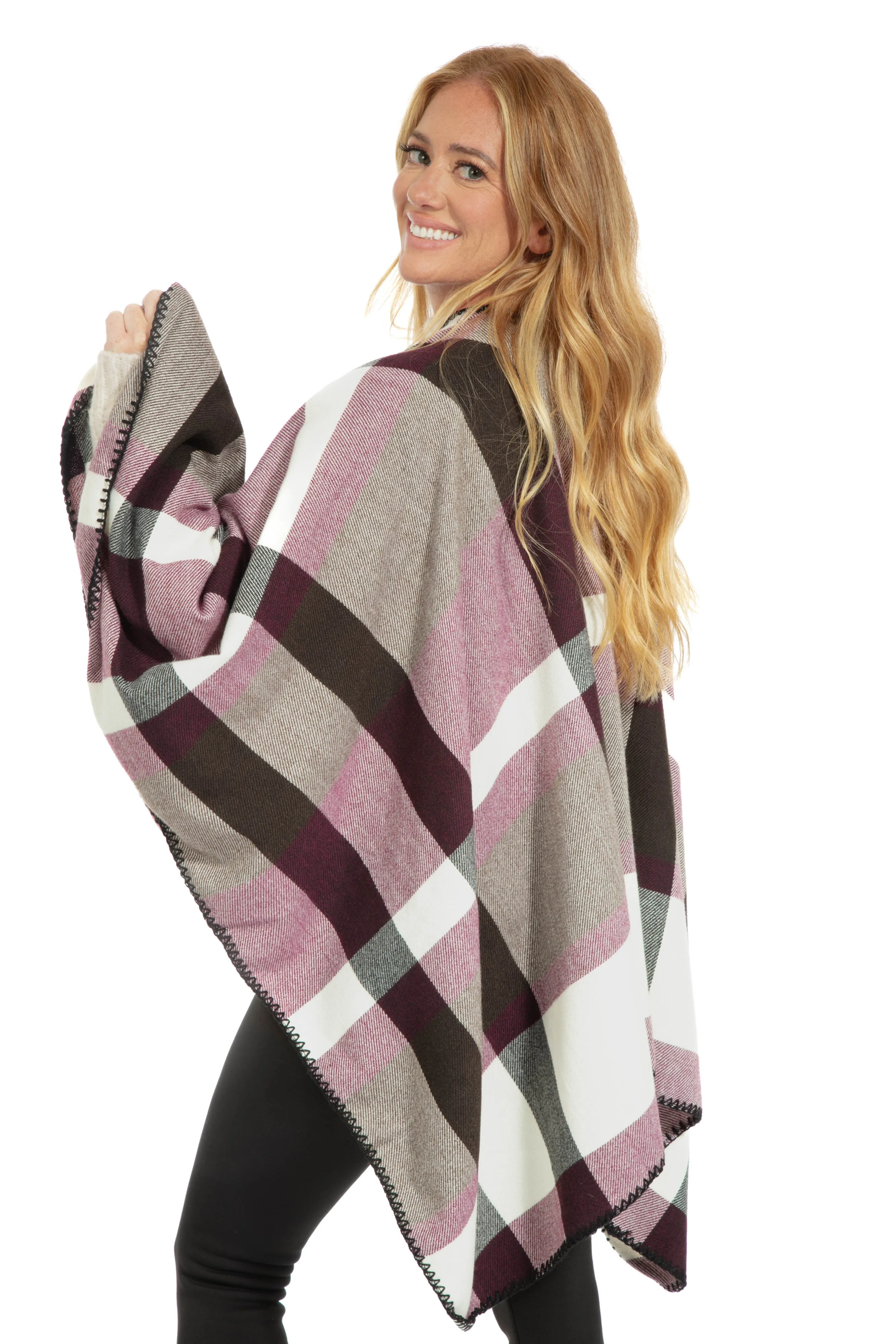 Gergana - Poncho Scarf sold by Just Cozy product image thumbnail 3