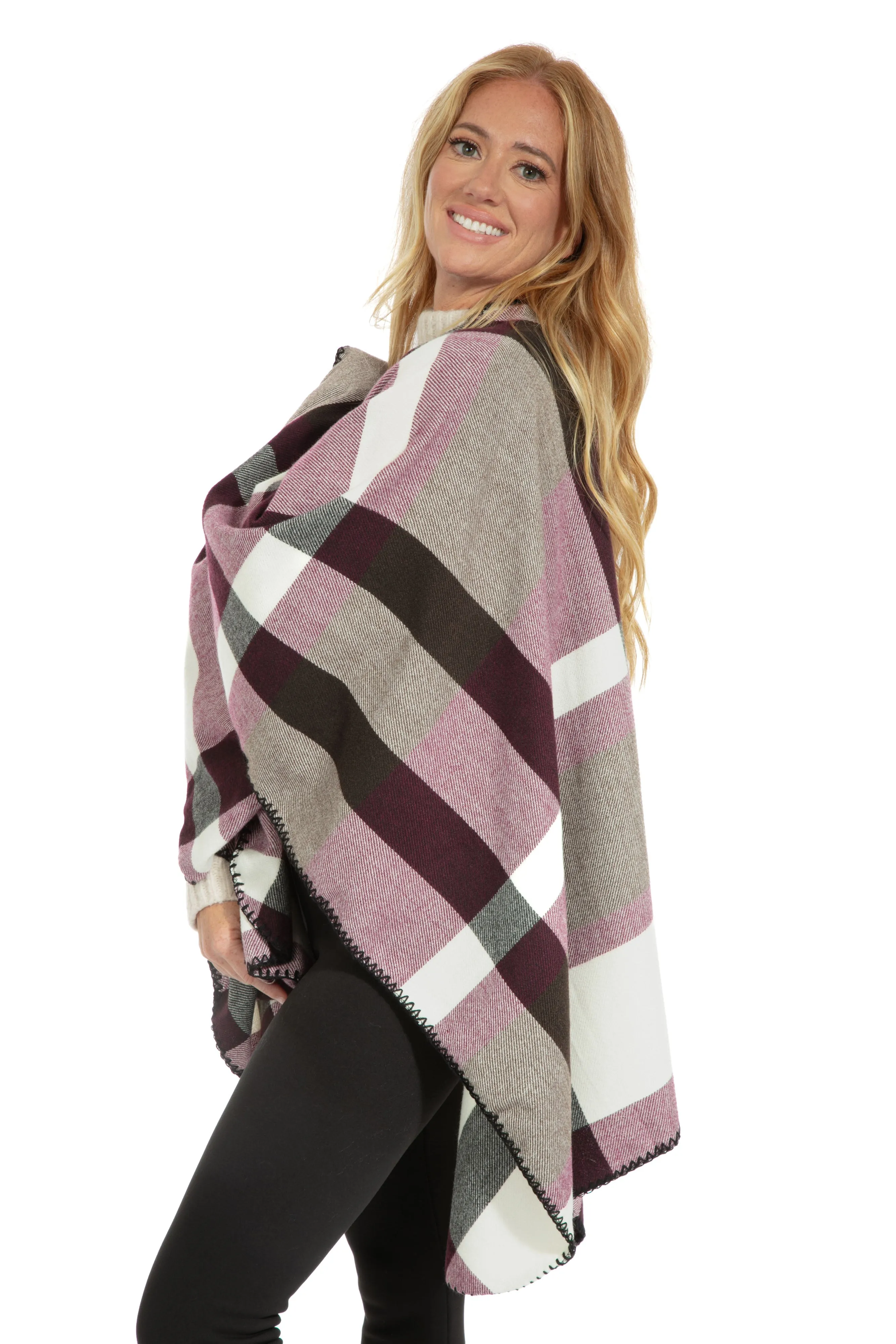 Gergana - Poncho Scarf sold by Just Cozy product image thumbnail 2