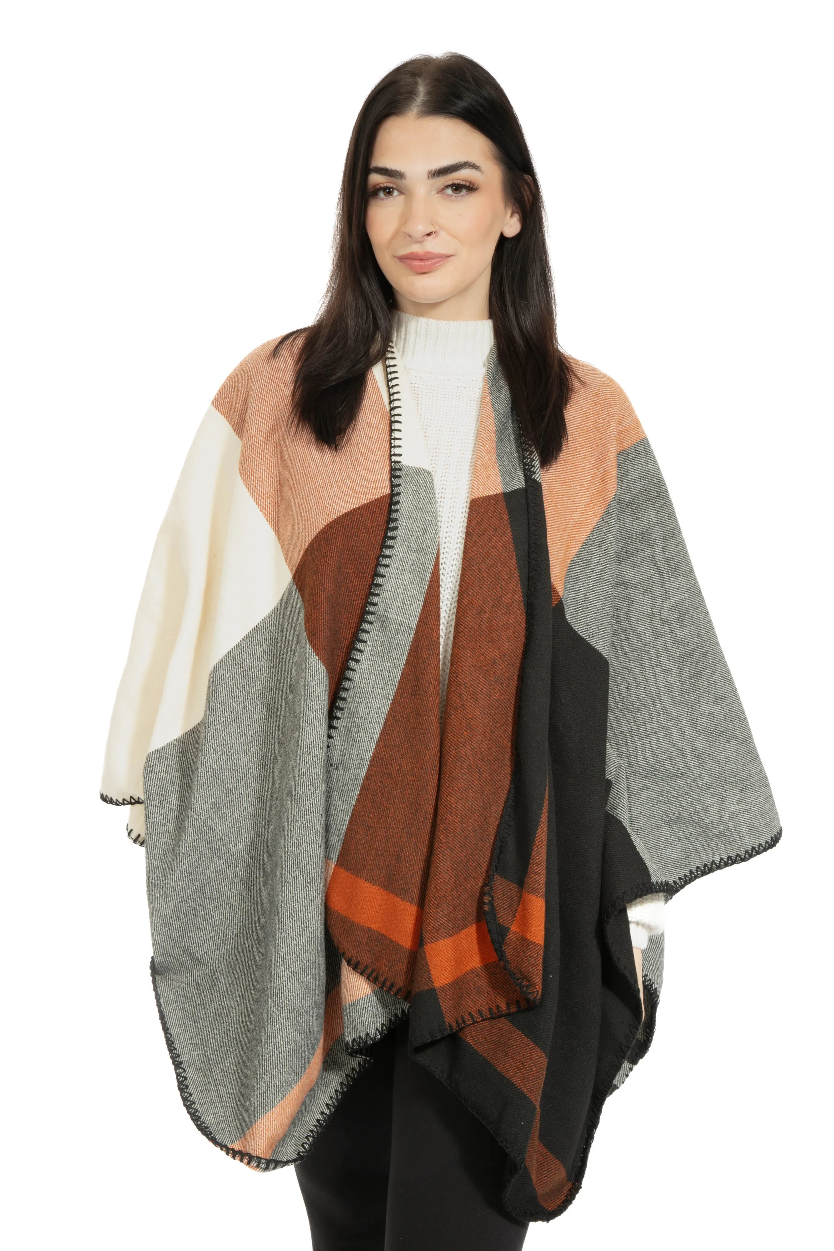 Tahlia - Poncho Scarf sold by Just Cozy product image thumbnail 2