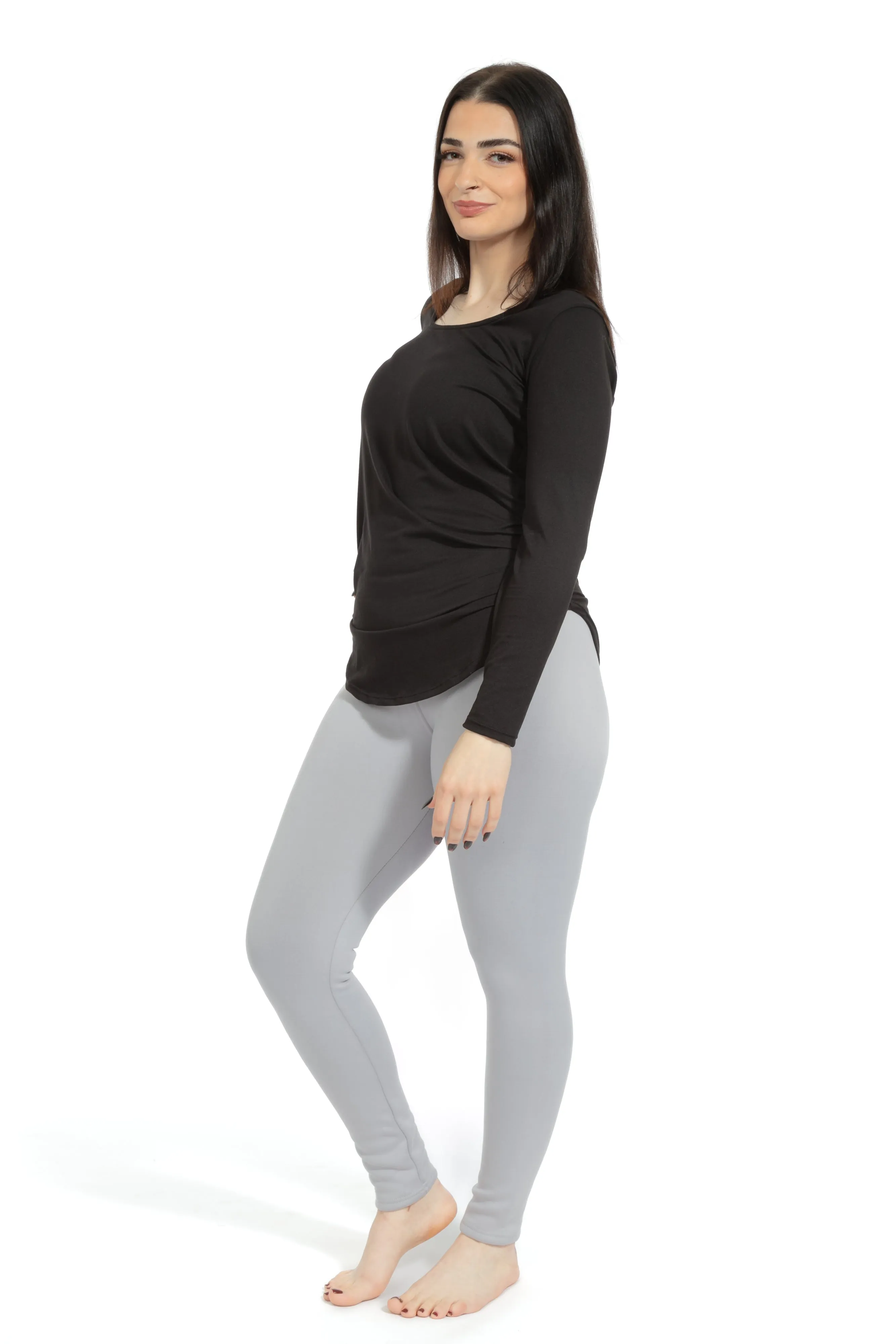 Platinum - Cozy Lined Leggings sold by Just Cozy product image thumbnail 5