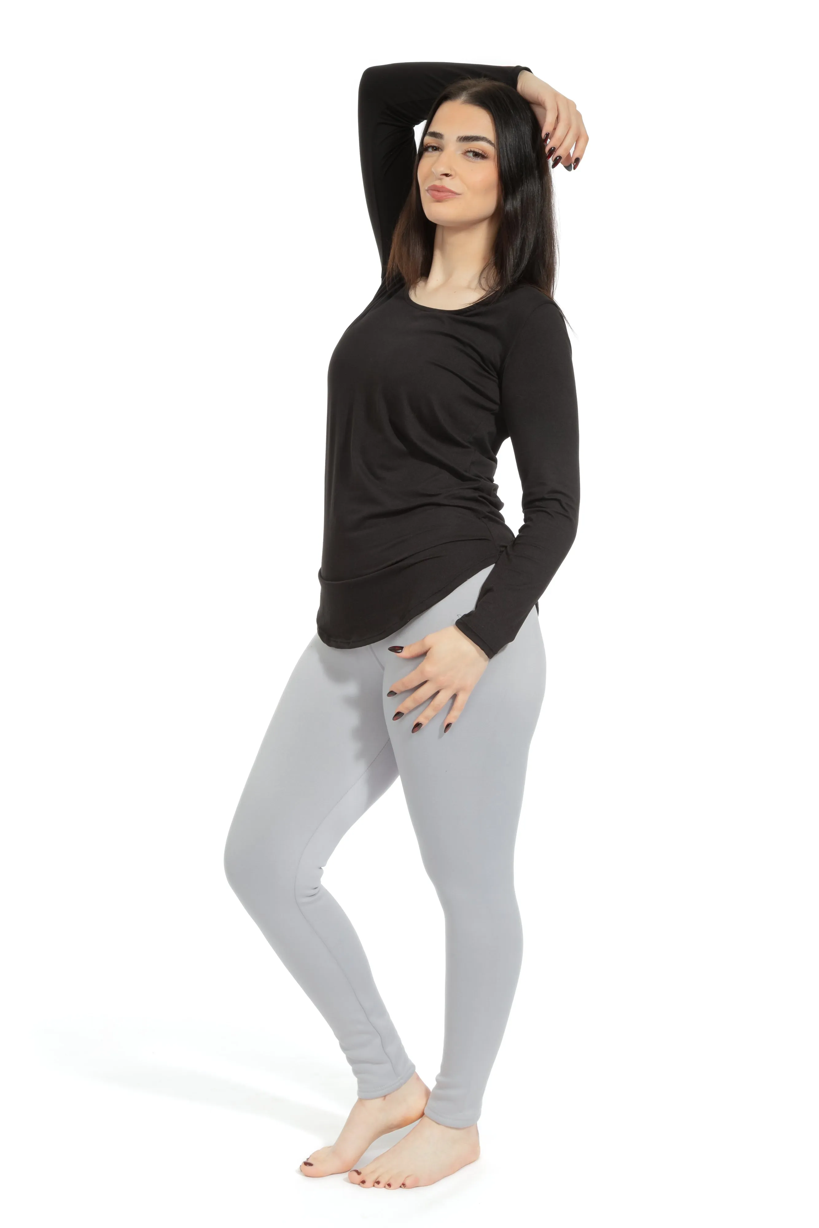 Platinum - Cozy Lined Leggings sold by Just Cozy product image thumbnail 2
