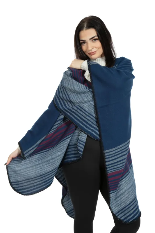 Winona - Poncho Scarf sold by Just Cozy