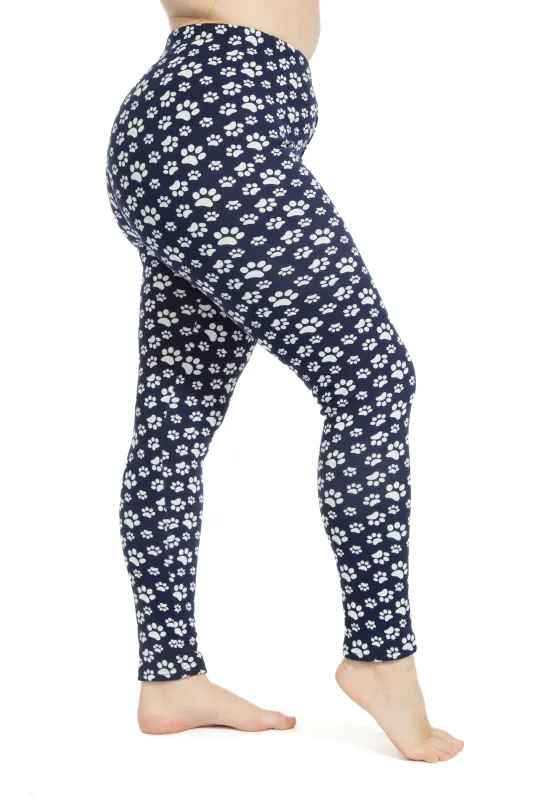 Little Paw - Cozy Lined Leggings sold by Just Cozy