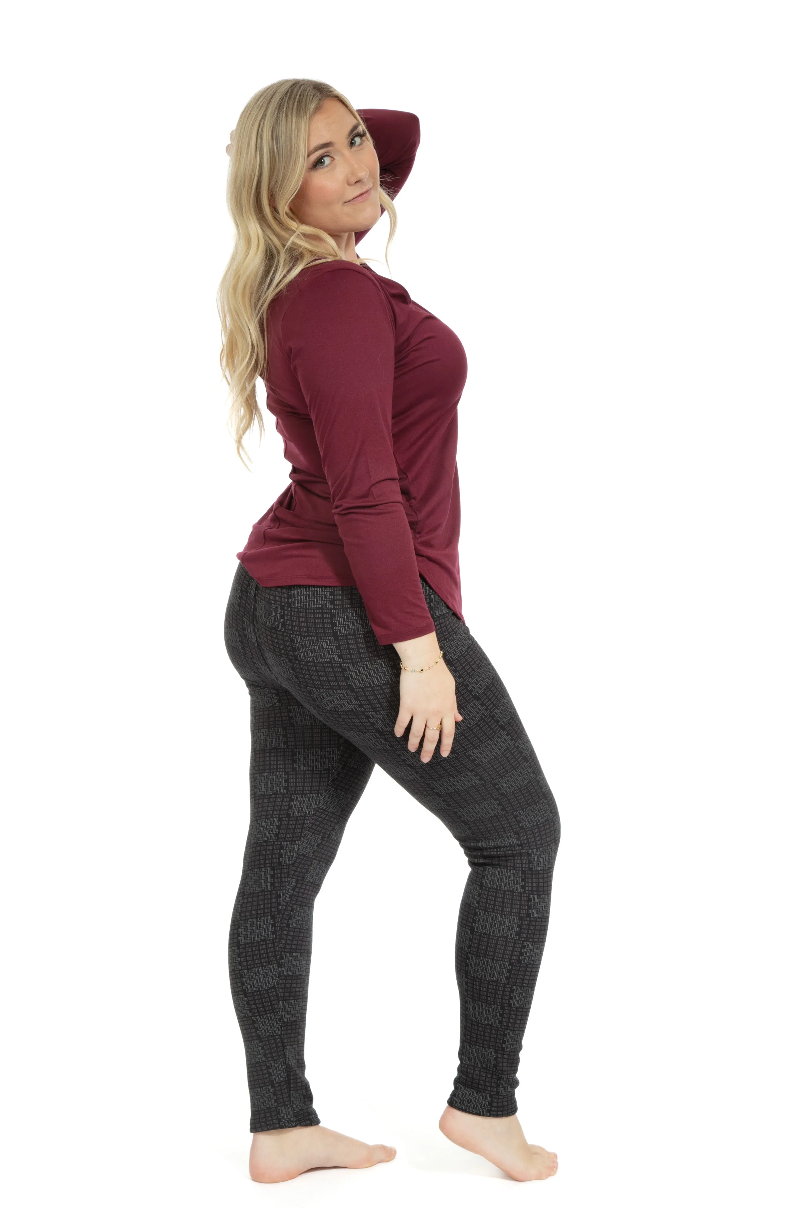 Cyber - Cozy Lined Leggings sold by Just Cozy product image thumbnail 4
