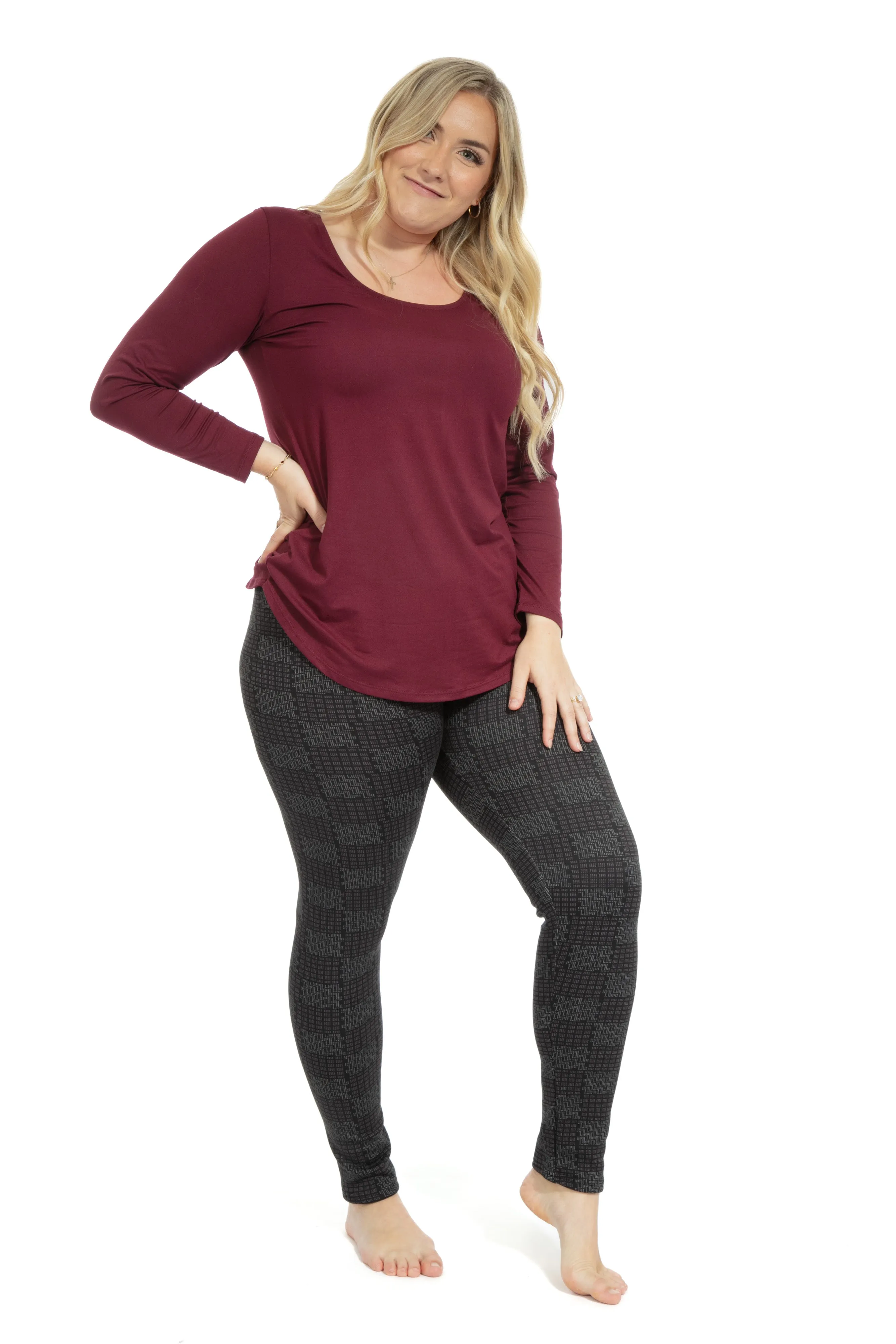 Cyber - Cozy Lined Leggings sold by Just Cozy product image thumbnail 3