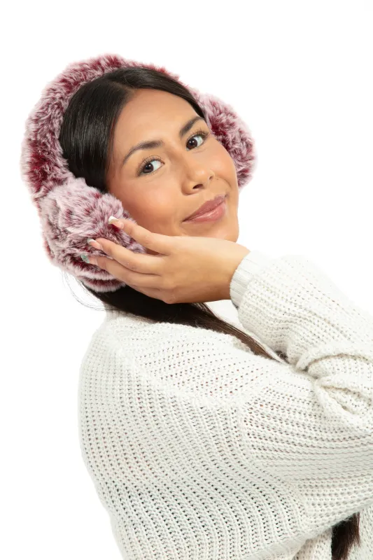Deep Red - Earmuffs sold by Just Cozy
