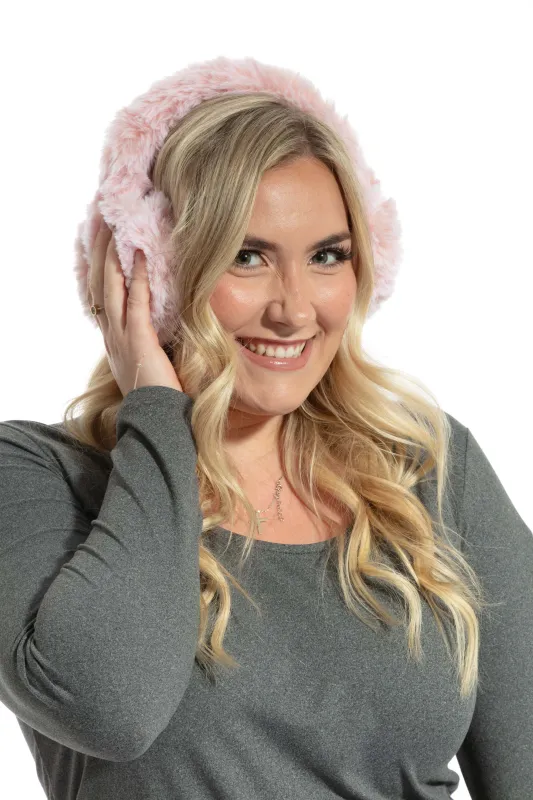 Pink - Earmuffs sold by Just Cozy