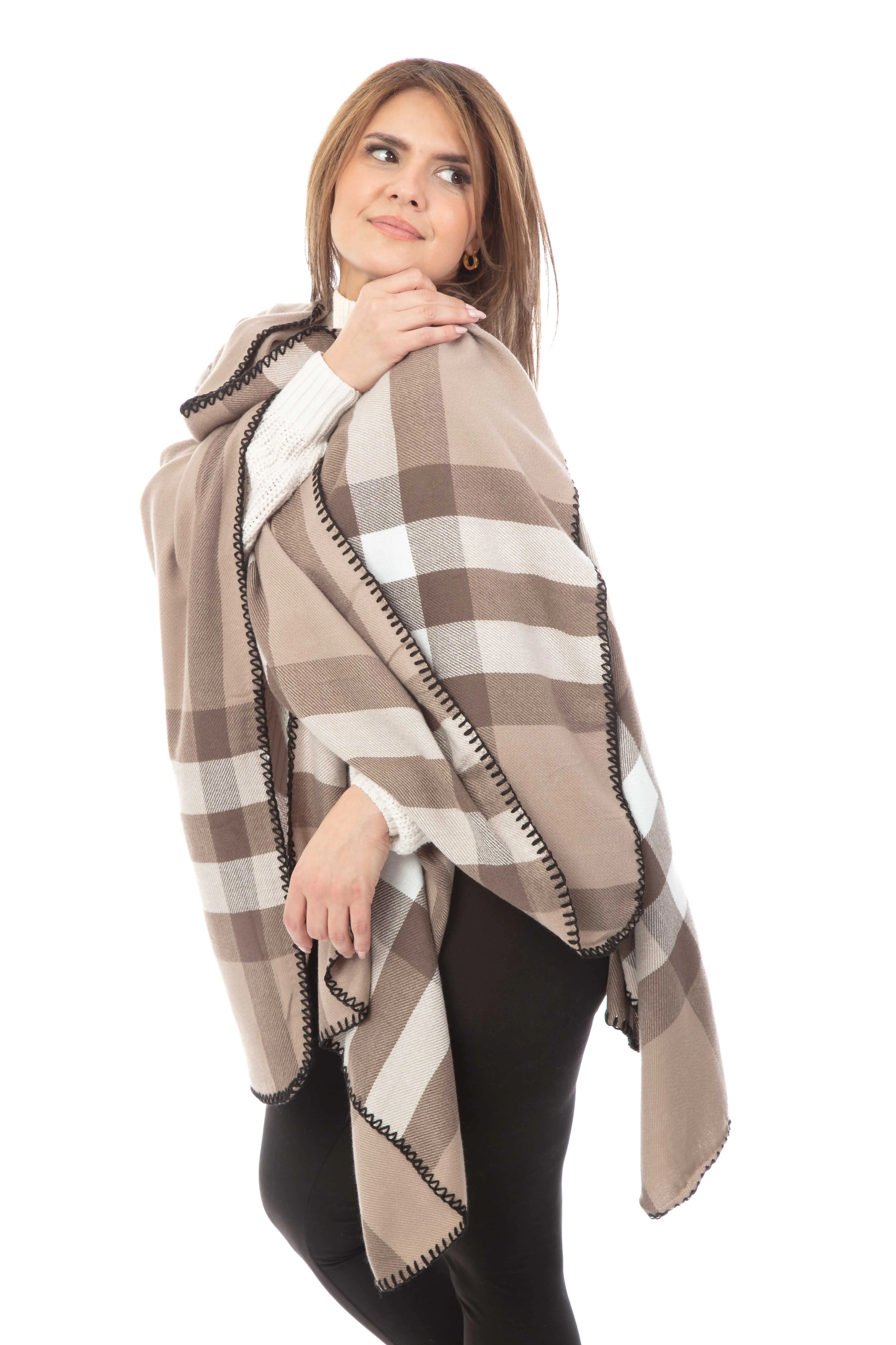 Gala - Poncho Scarf sold by Just Cozy product image thumbnail 3