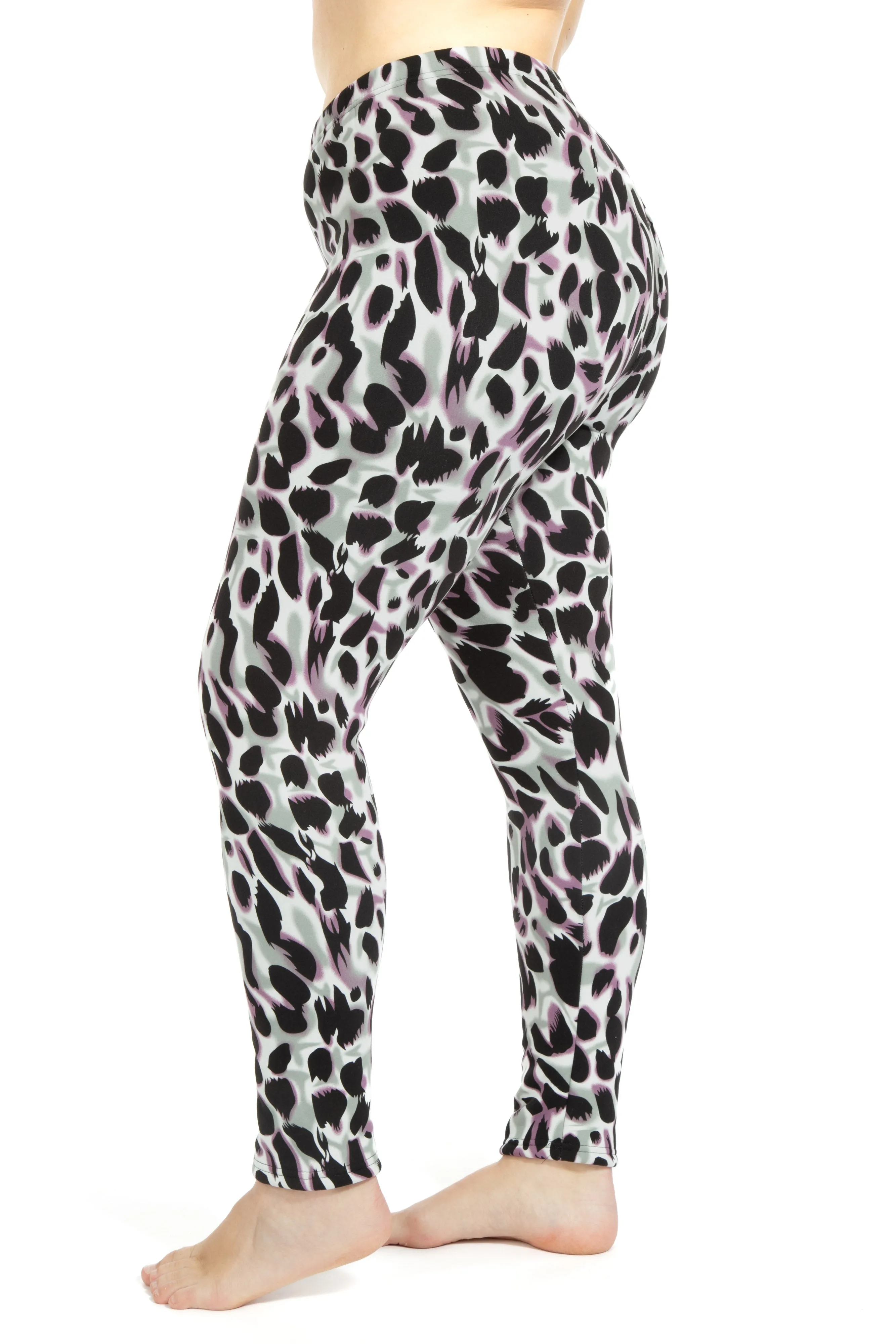 Peacock - Cozy Lined Leggings sold by Just Cozy