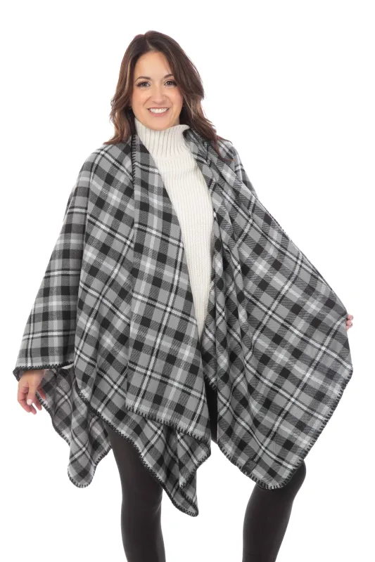 Adel - Poncho Scarf sold by Just Cozy