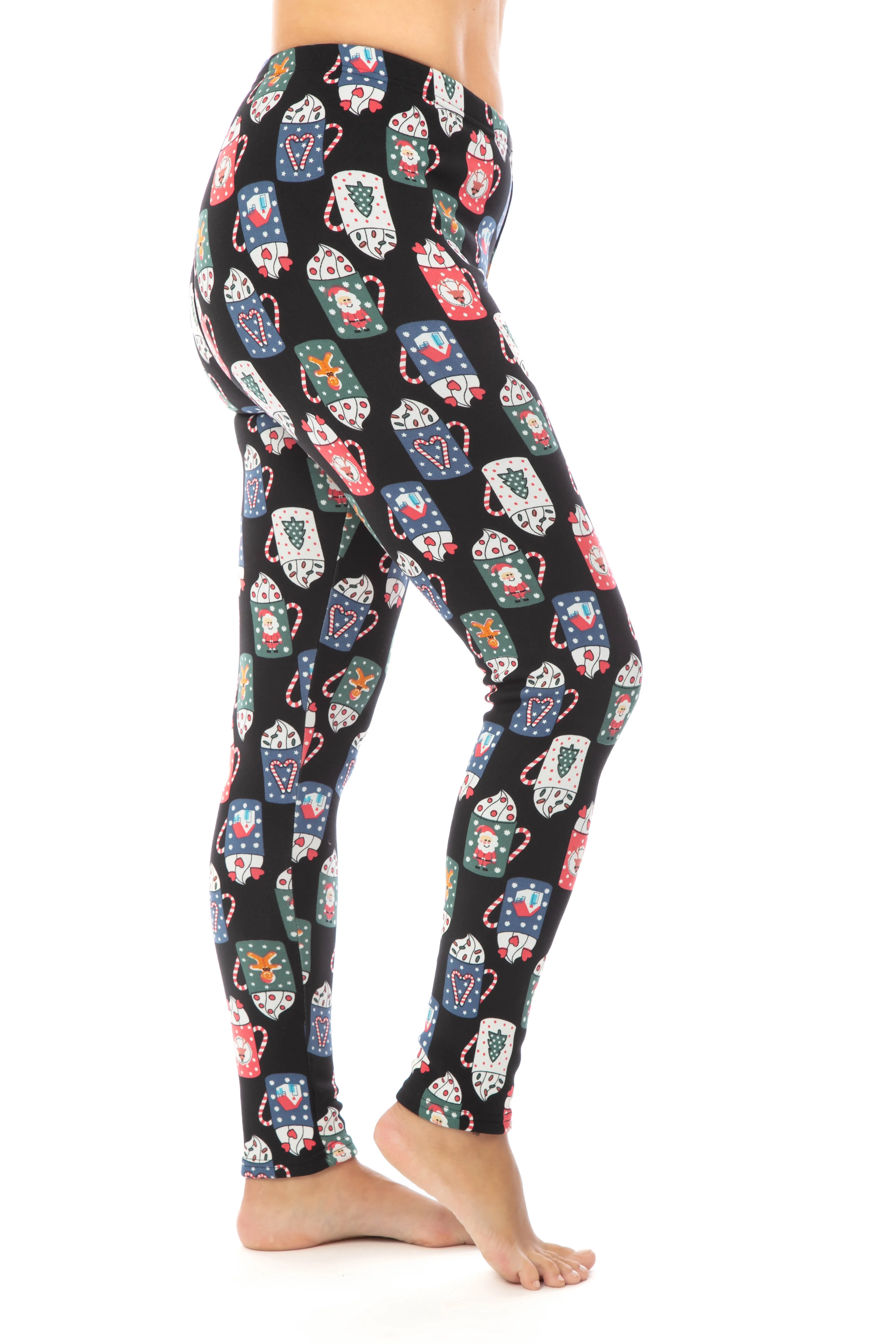 Sweet Mugs - Cozy Lined Leggings sold by Just Cozy