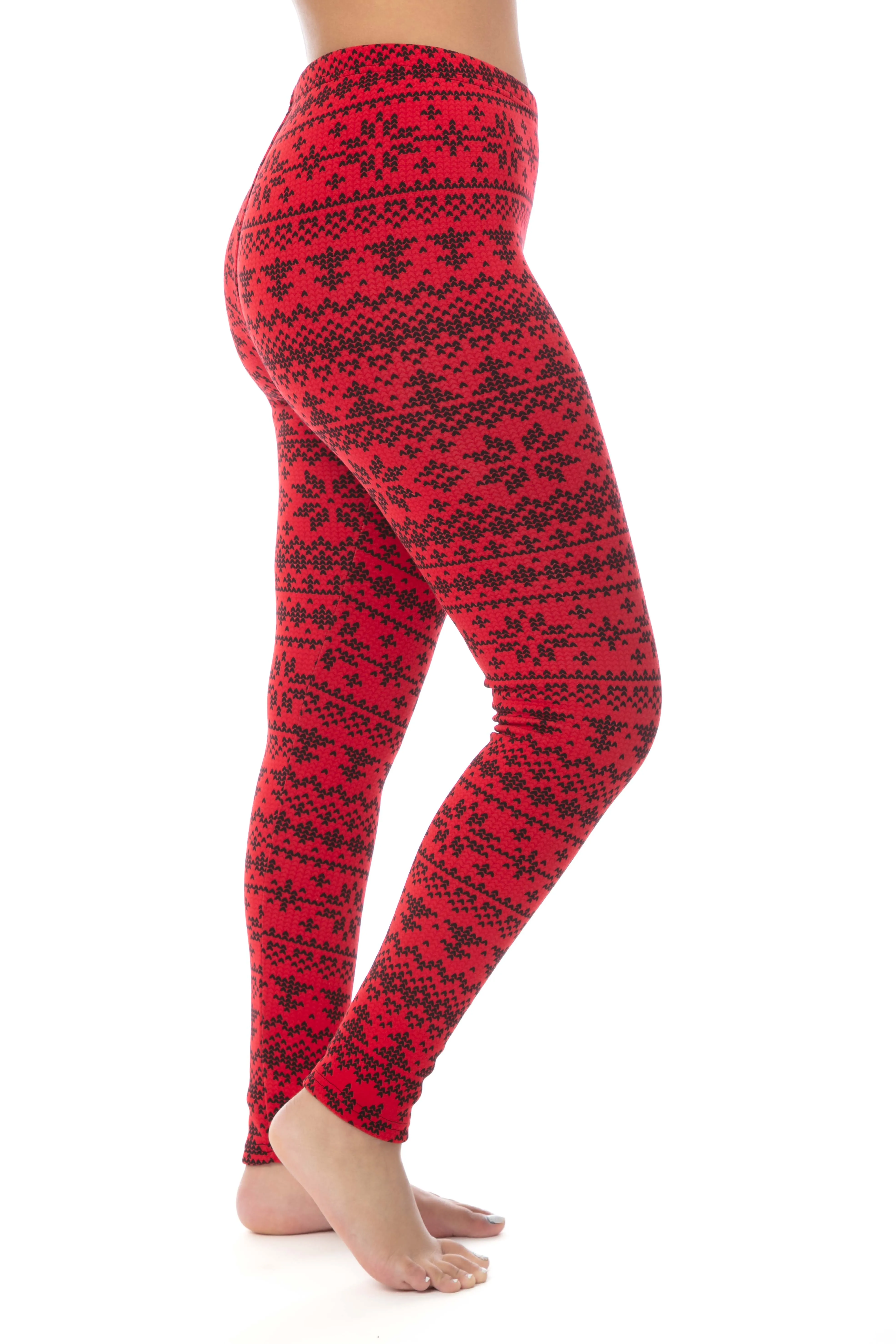 Xmas Stitch - Cozy Lined Leggings sold by Just Cozy