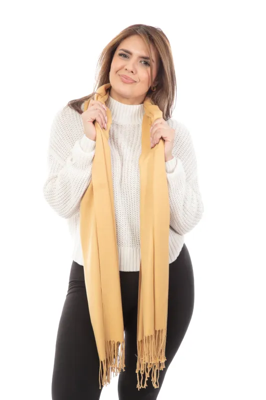 Simonne - Long Scarf sold by Just Cozy