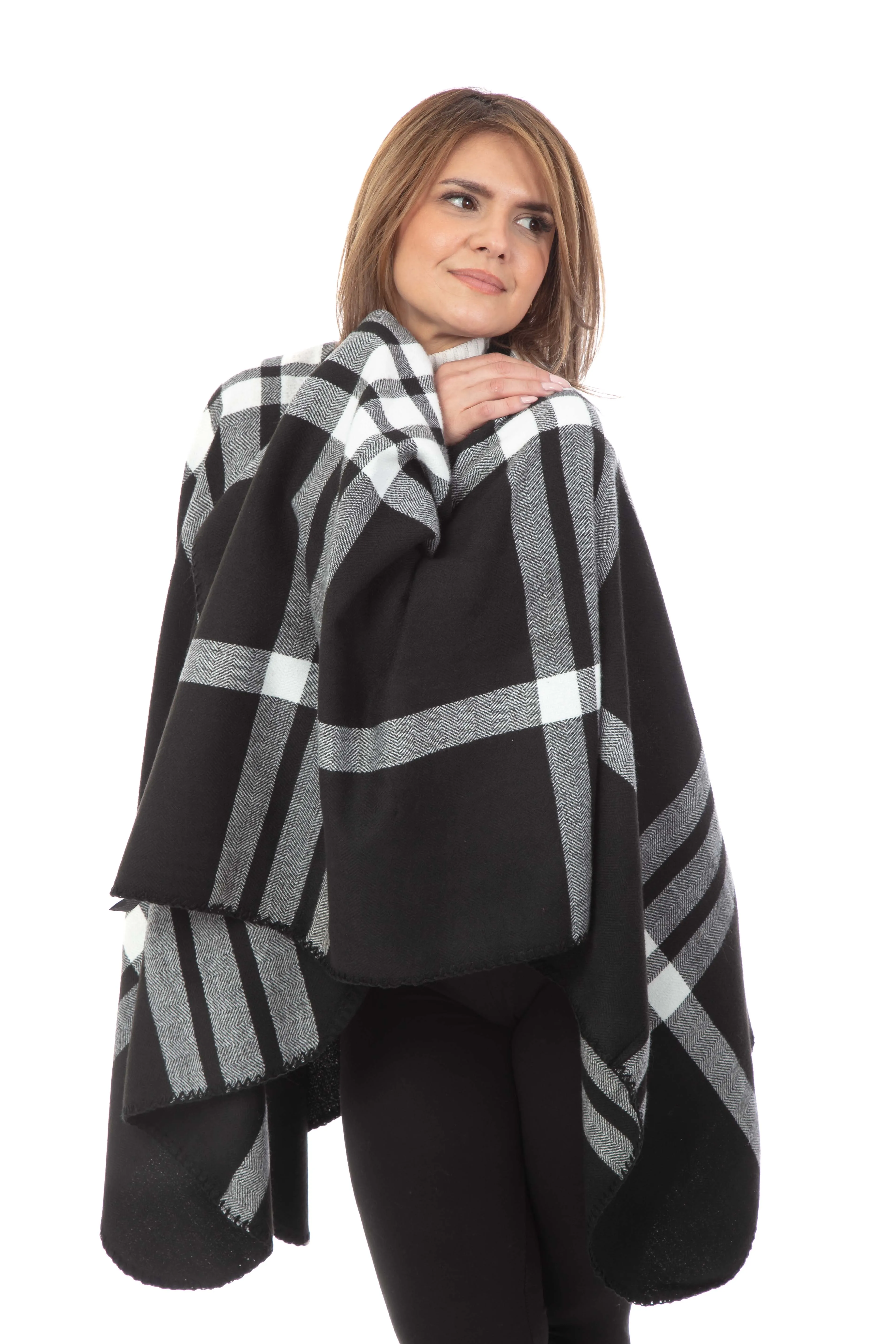 Damaris - Poncho Scarf sold by Just Cozy product image thumbnail 4