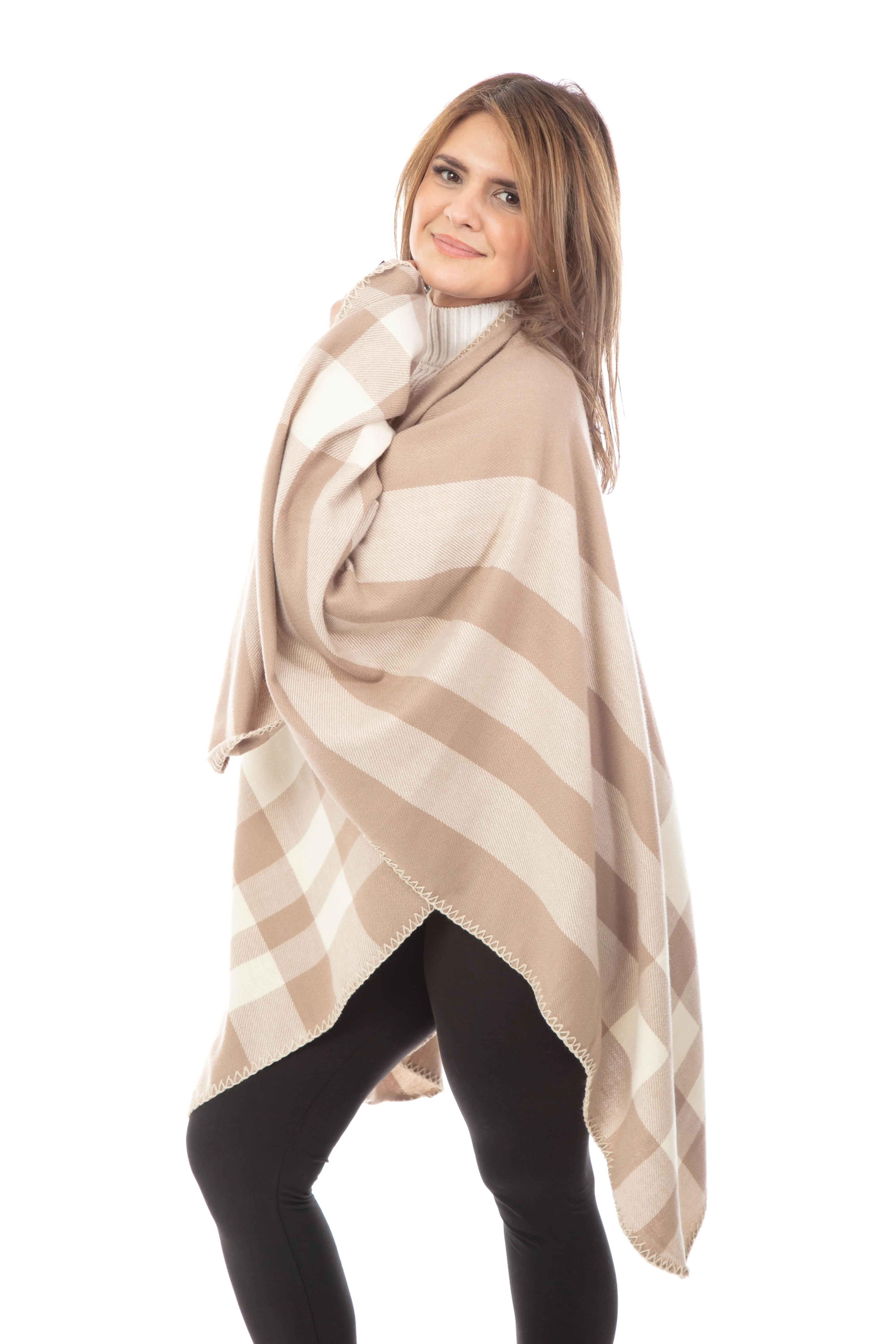 Harper - Poncho Scarf sold by Just Cozy product image thumbnail 4