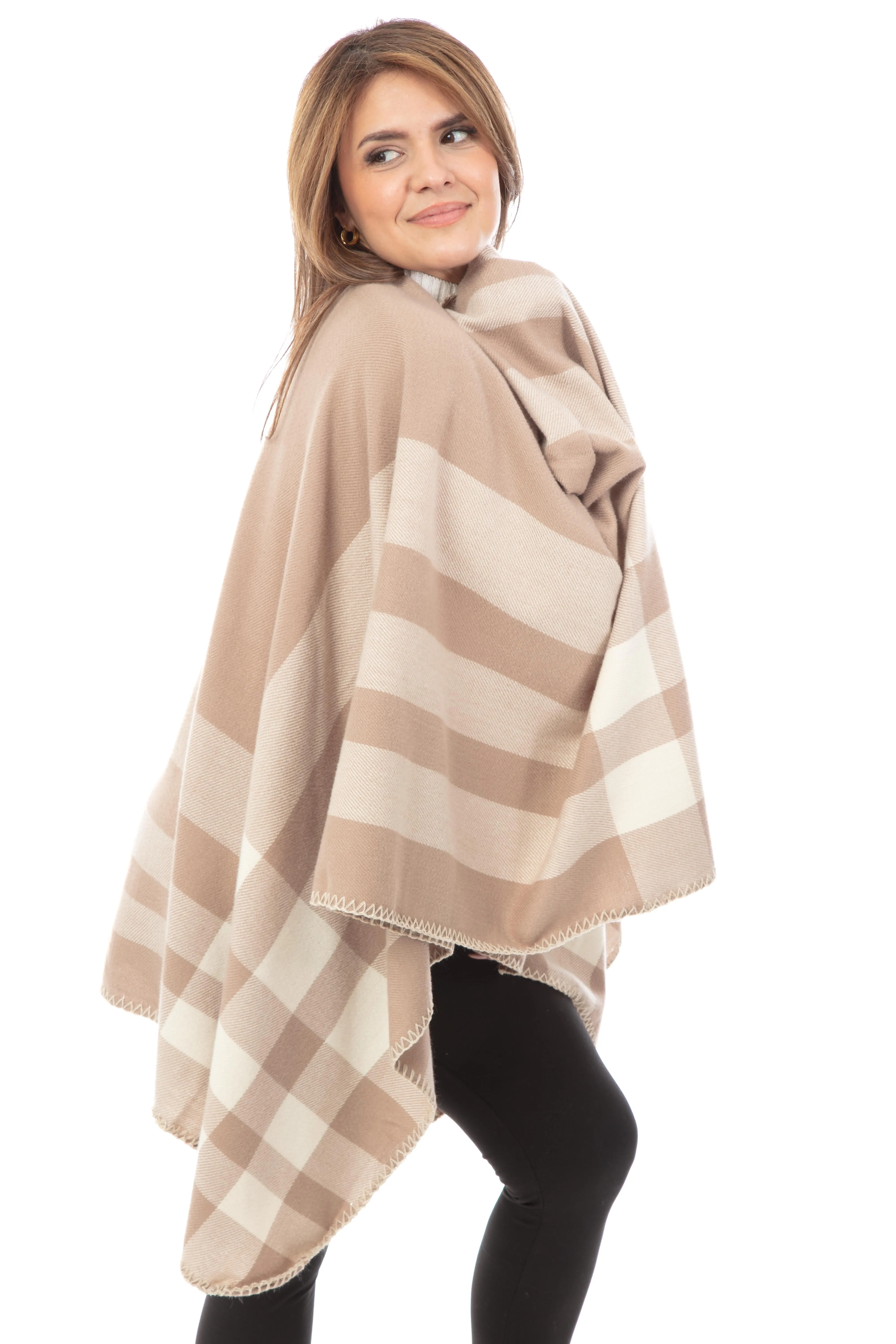 Harper - Poncho Scarf sold by Just Cozy product image thumbnail 3