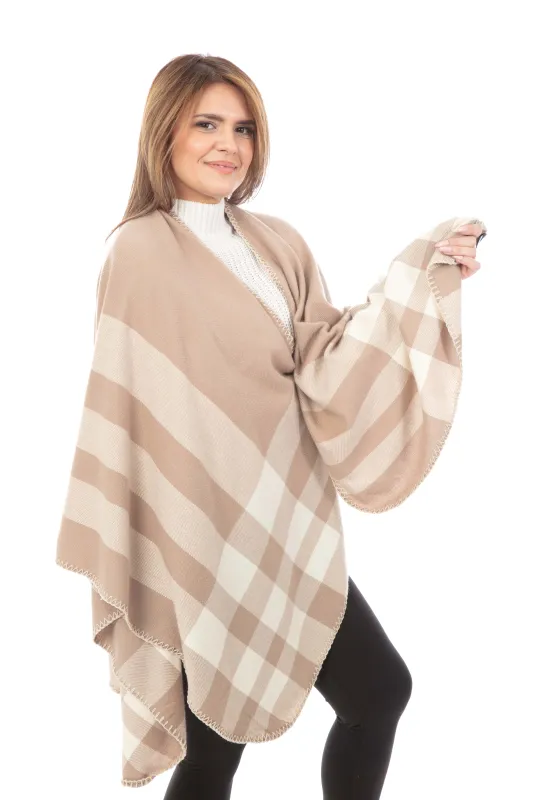 Harper - Poncho Scarf sold by Just Cozy