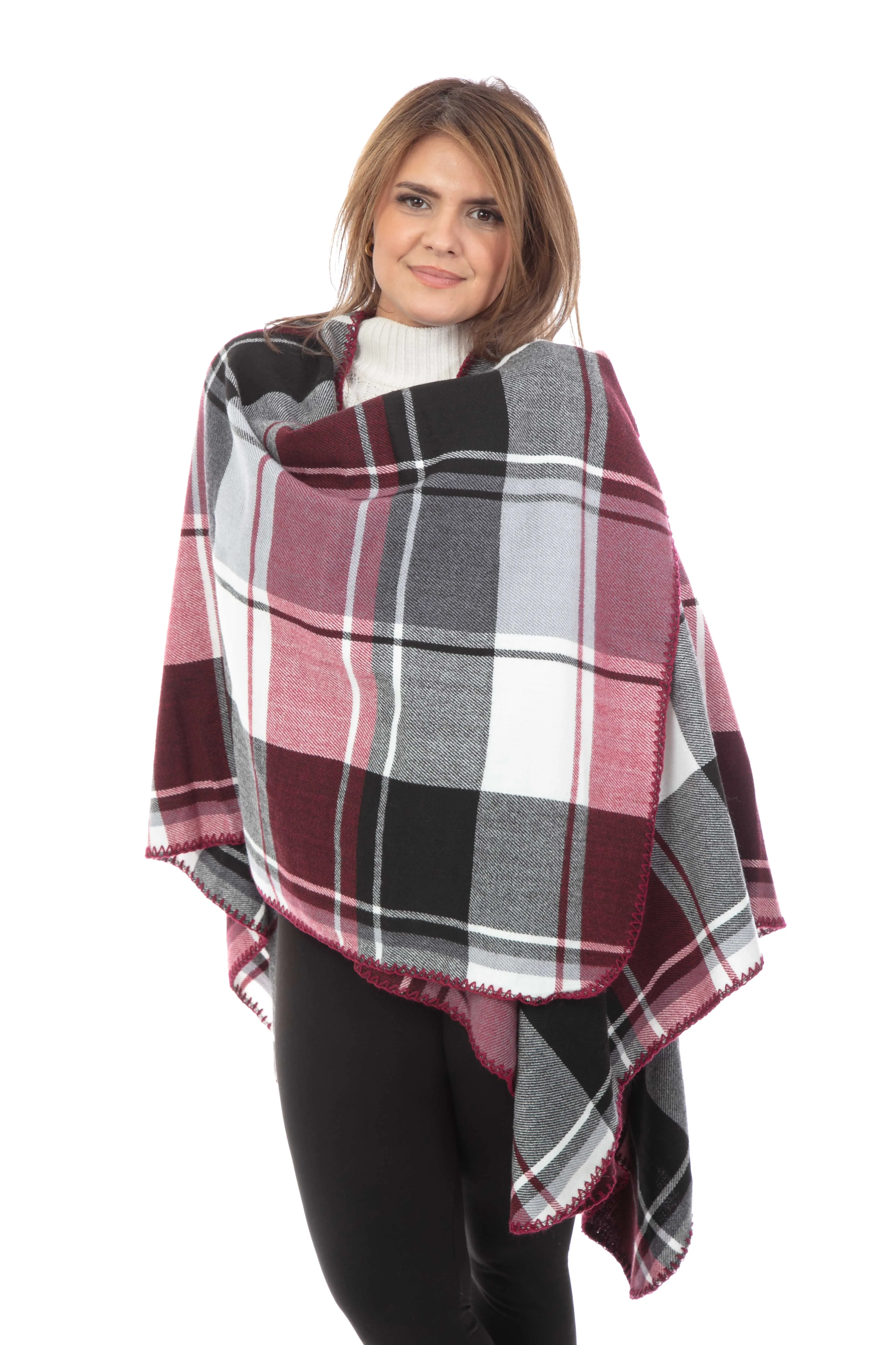 Charlotte - Poncho Scarf sold by Just Cozy product image thumbnail 4