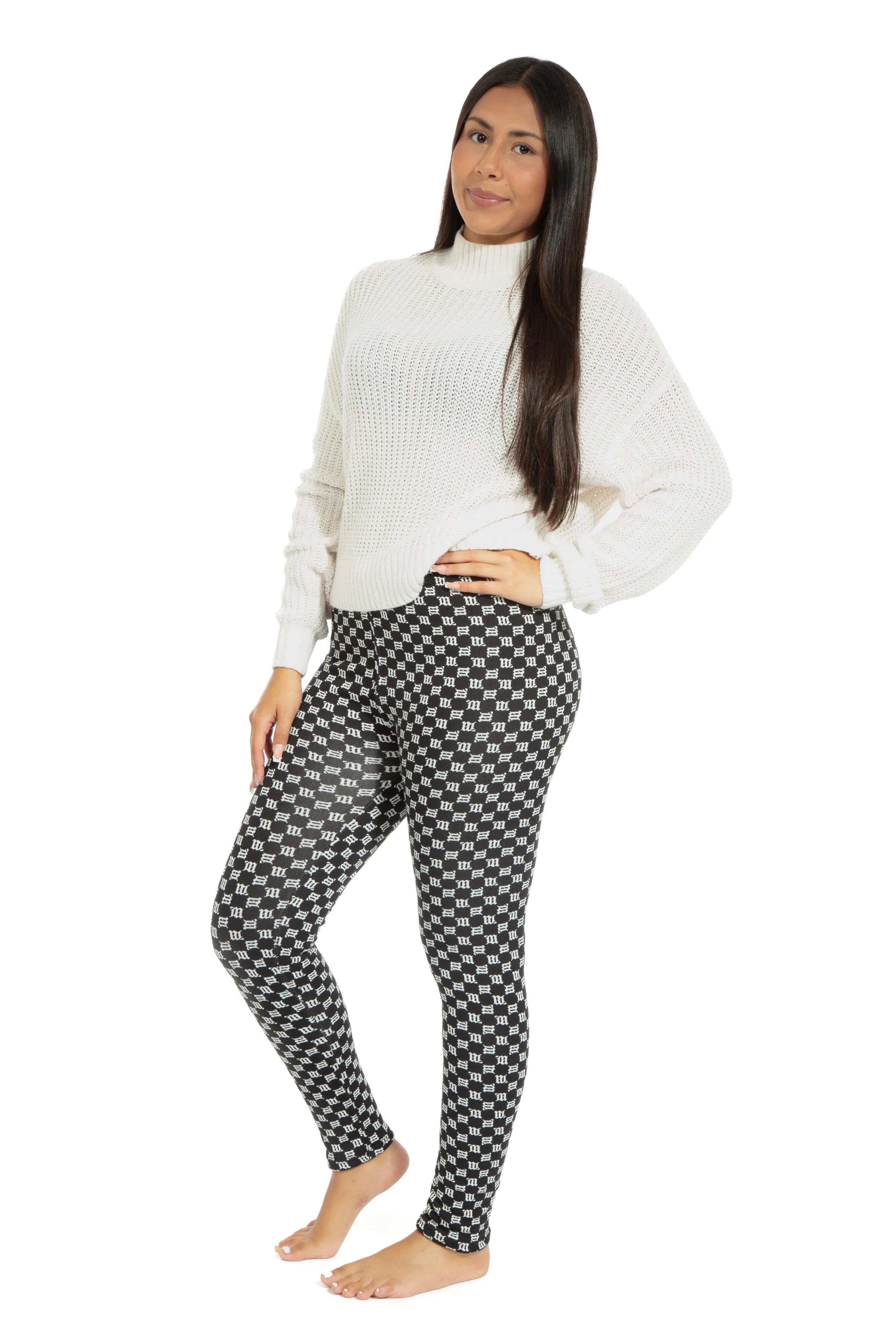 Symbols - Cozy Lined Leggings sold by Just Cozy product image thumbnail 3