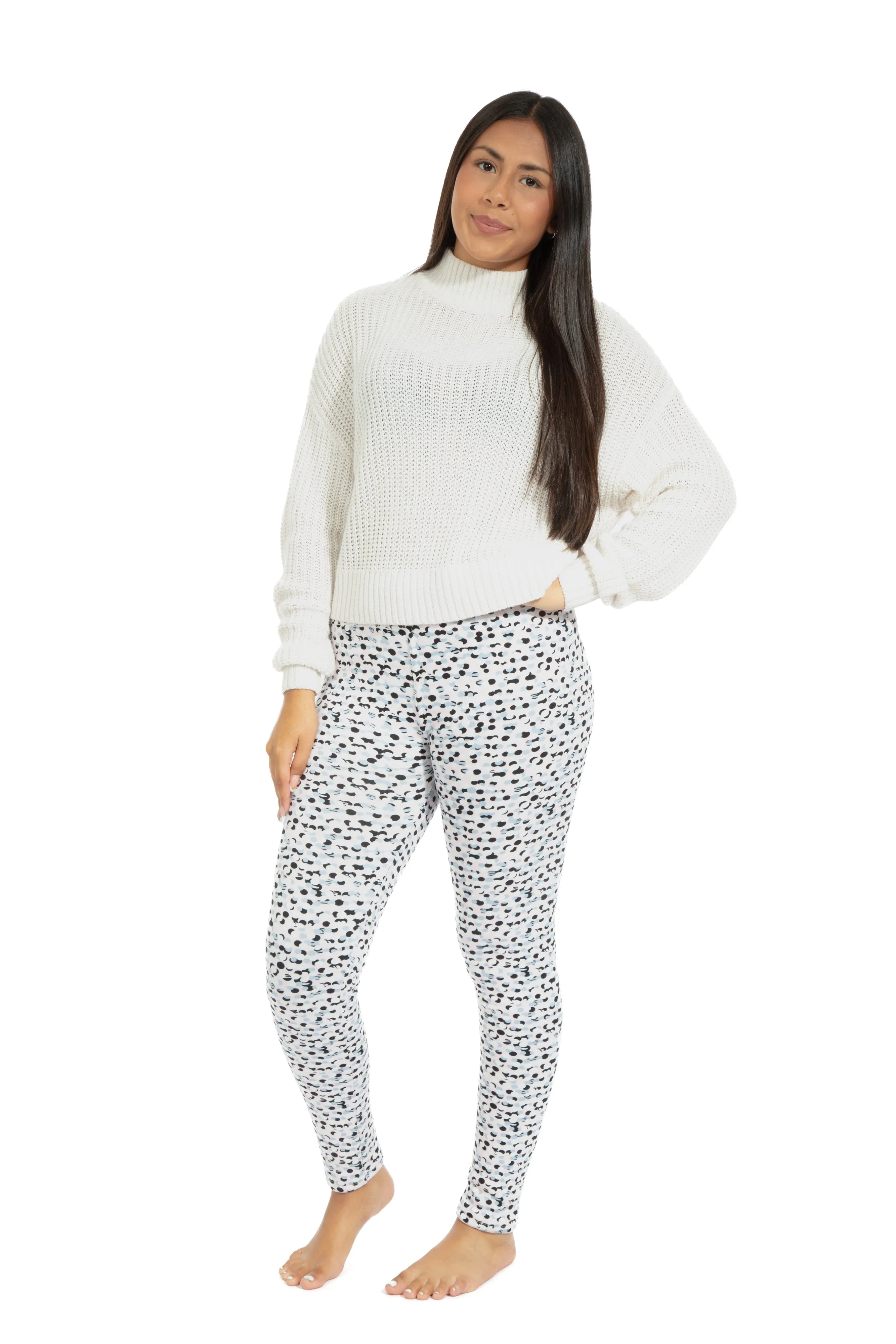 Polka - Cozy Lined Leggings sold by Just Cozy product image thumbnail 3