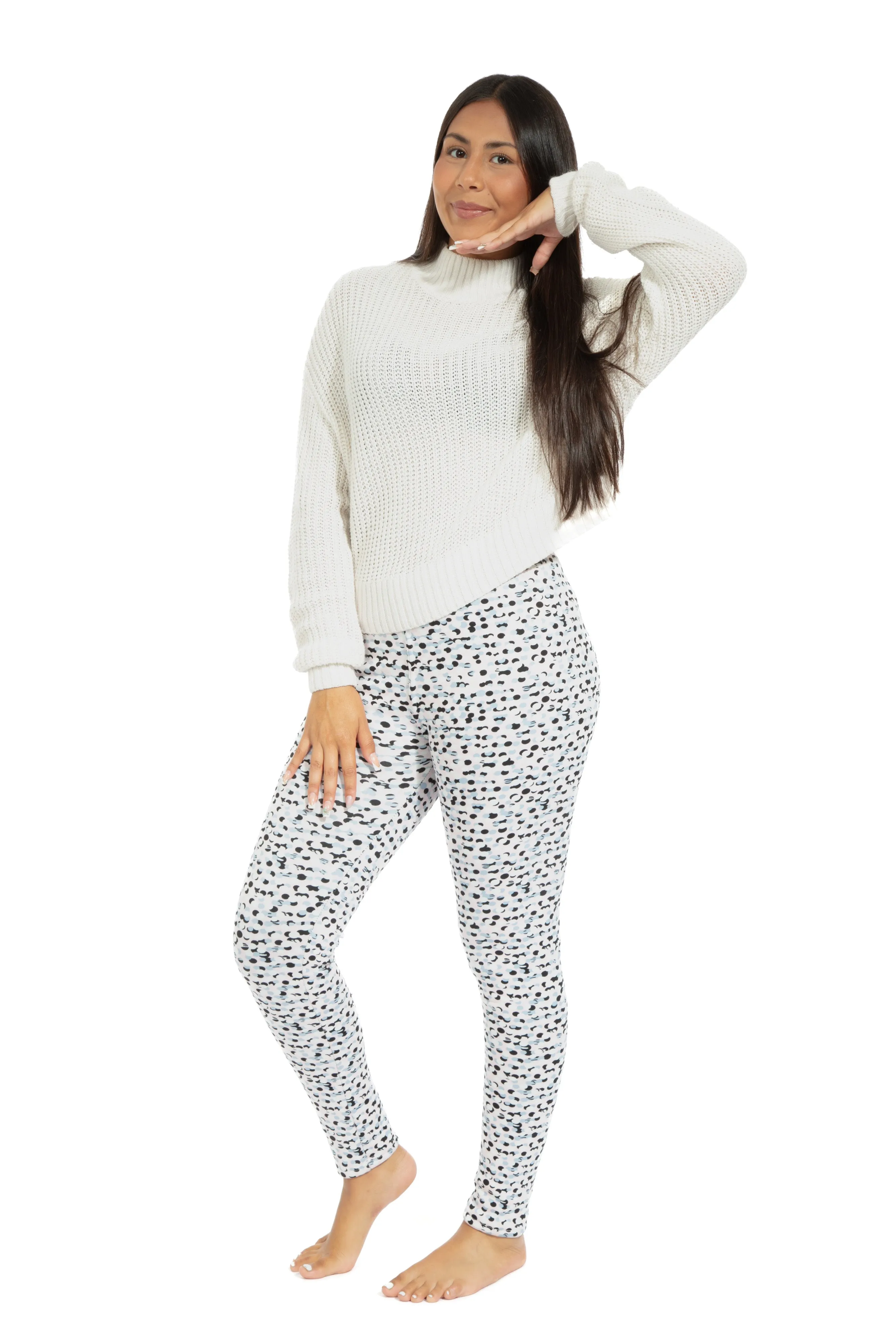 Polka - Cozy Lined Leggings sold by Just Cozy product image thumbnail 2