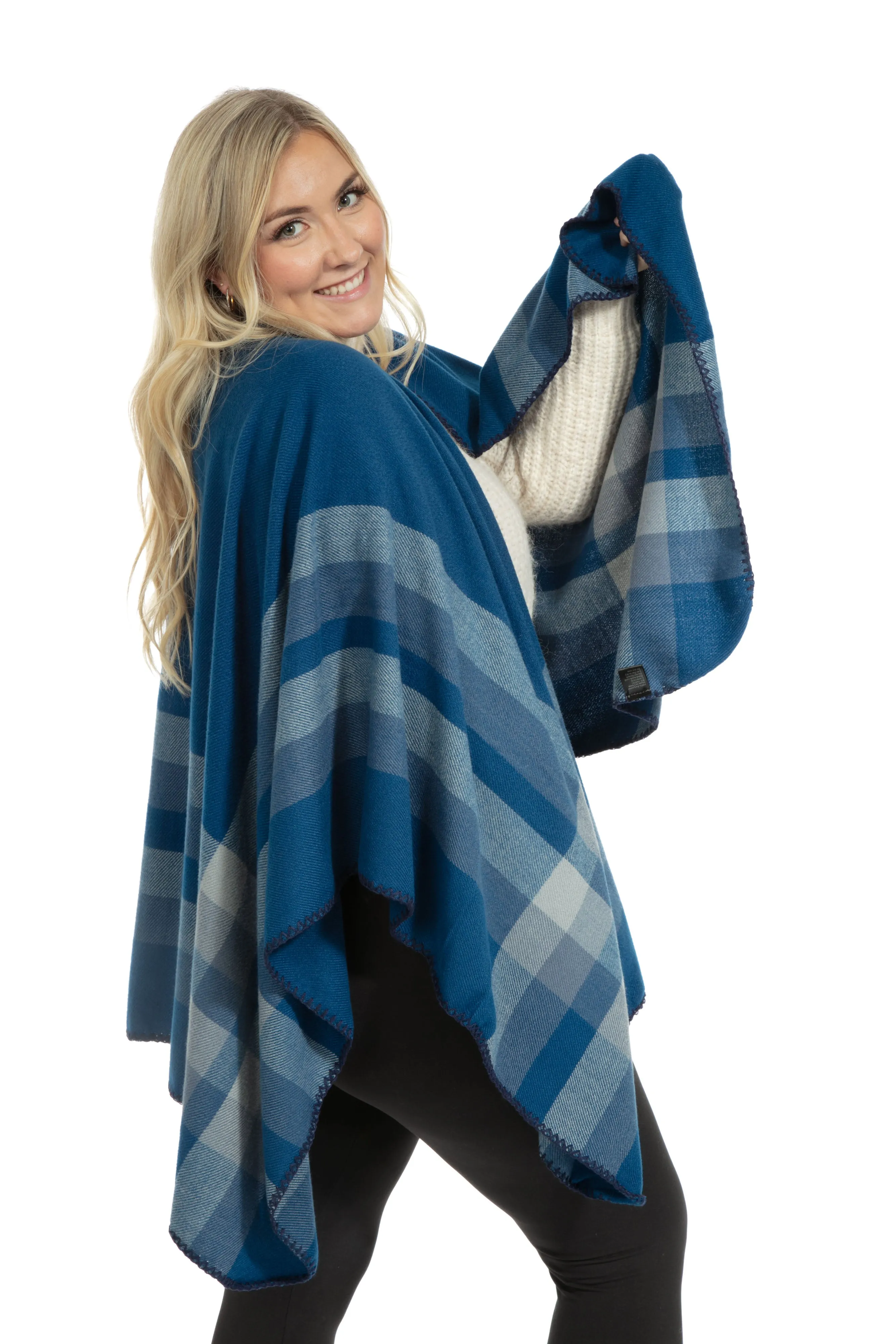 Tamar - Poncho Scarf sold by Just Cozy product image thumbnail 5