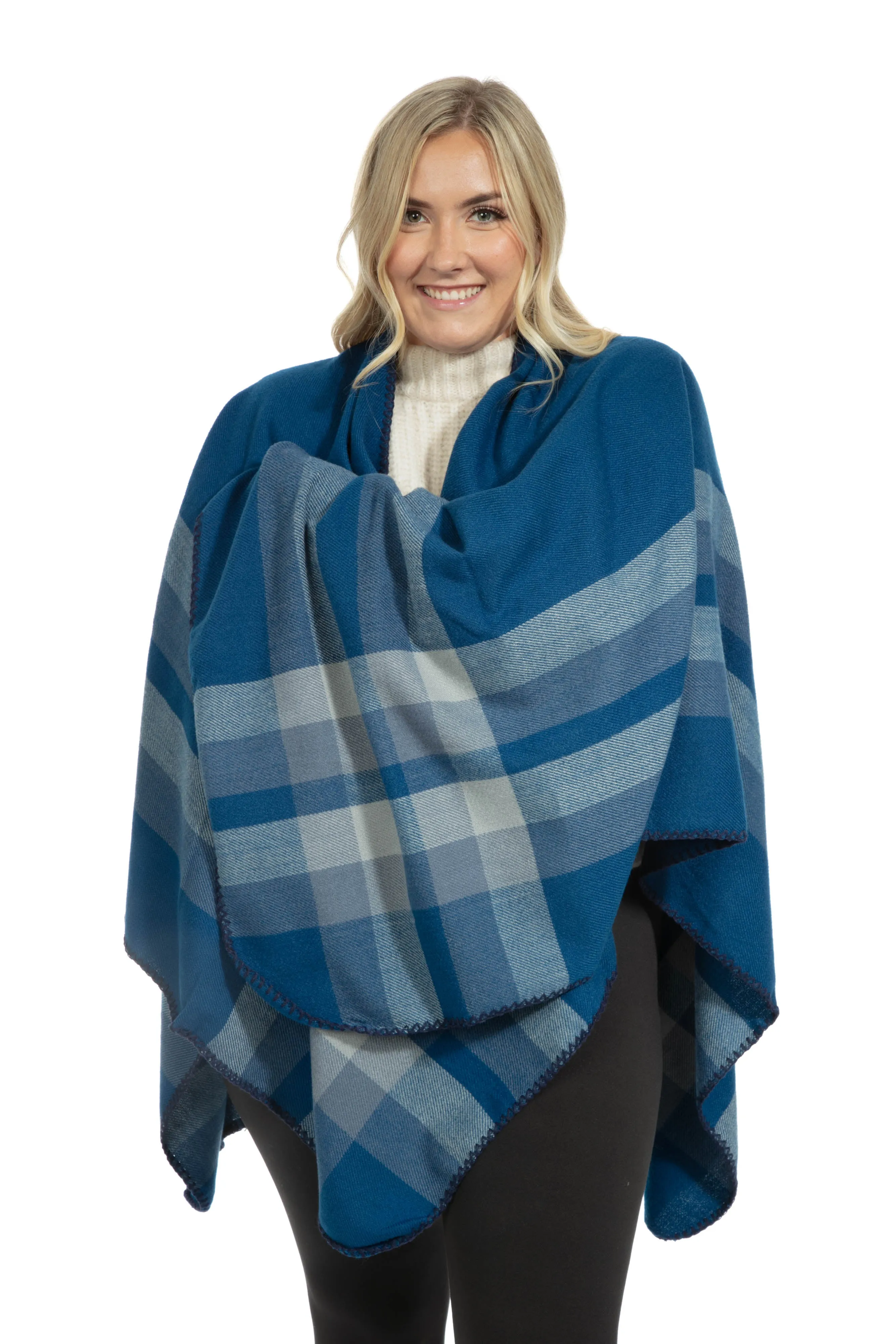 Tamar - Poncho Scarf sold by Just Cozy product image thumbnail 2