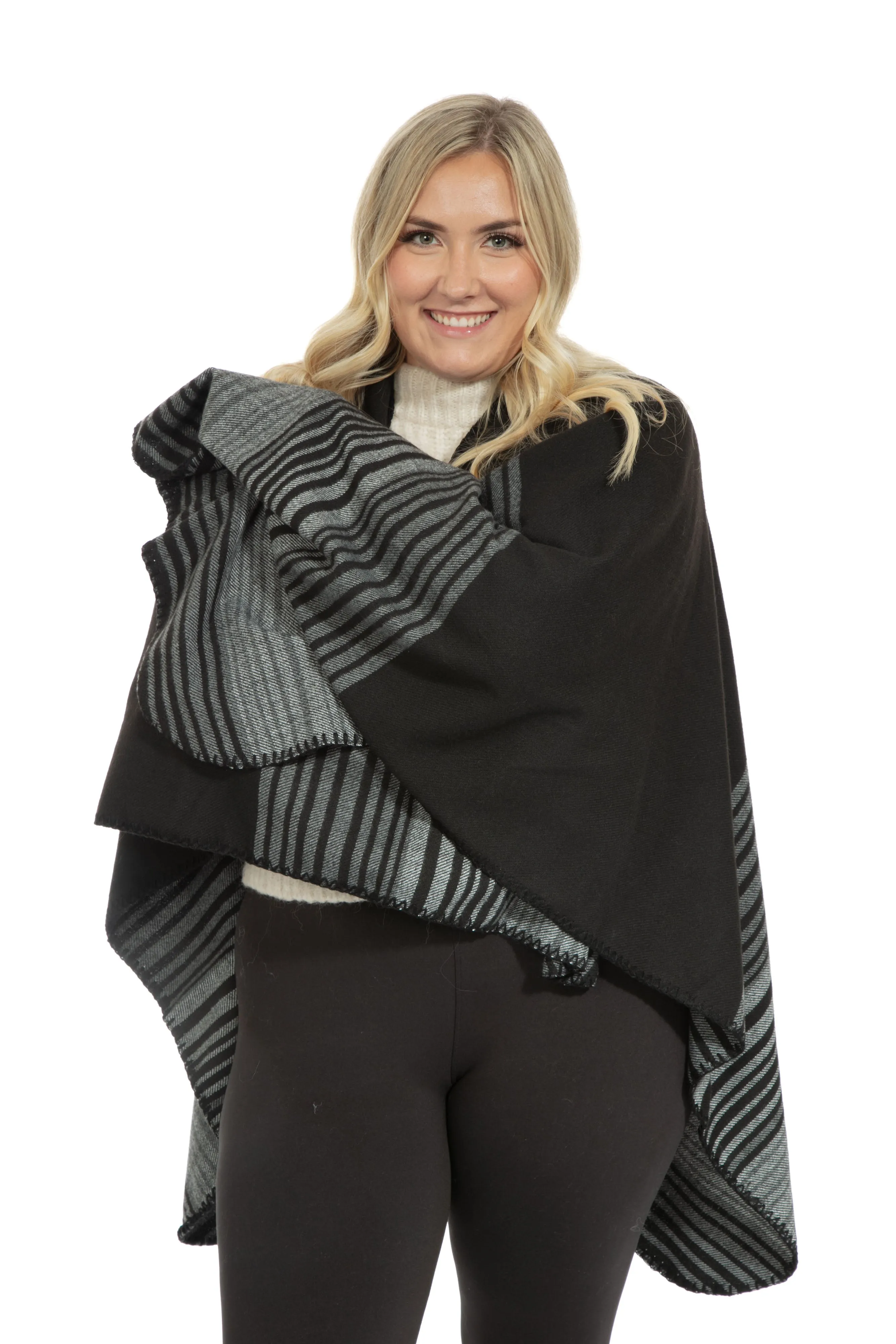 Valentina - Poncho Scarf sold by Just Cozy product image thumbnail 2