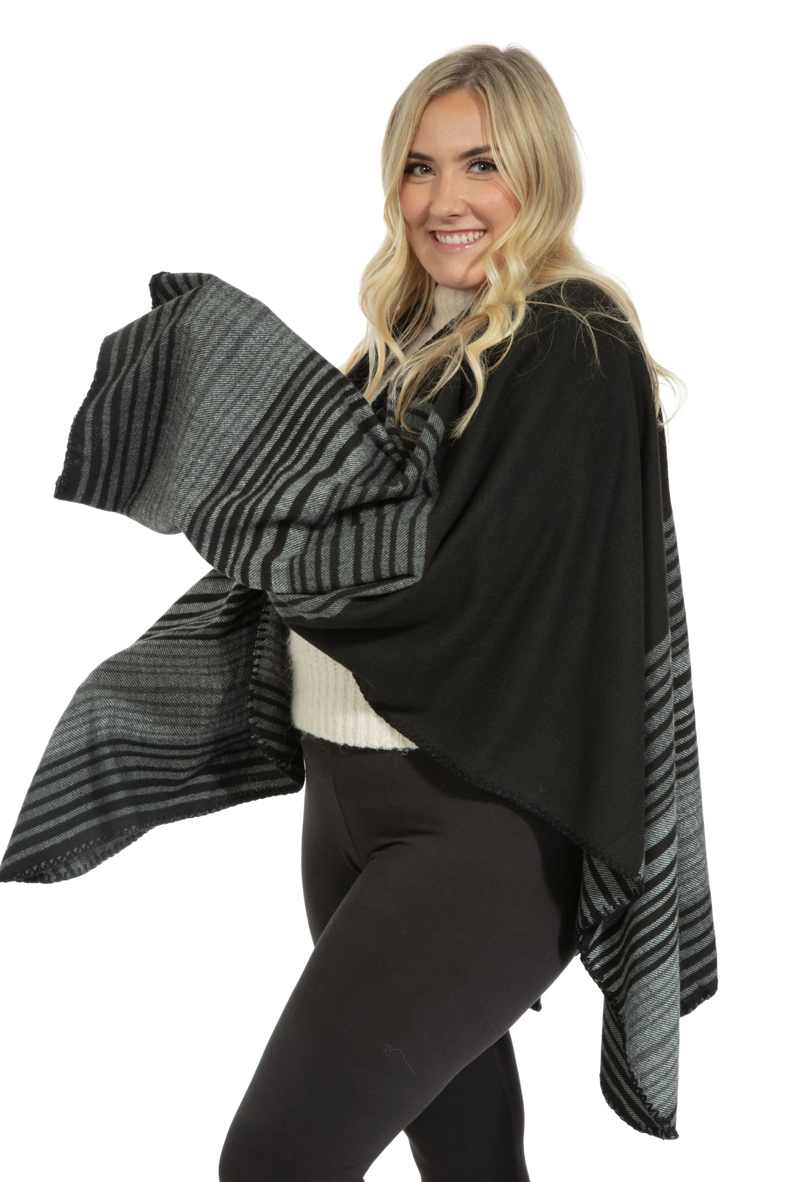 Valentina - Poncho Scarf sold by Just Cozy product image thumbnail 3